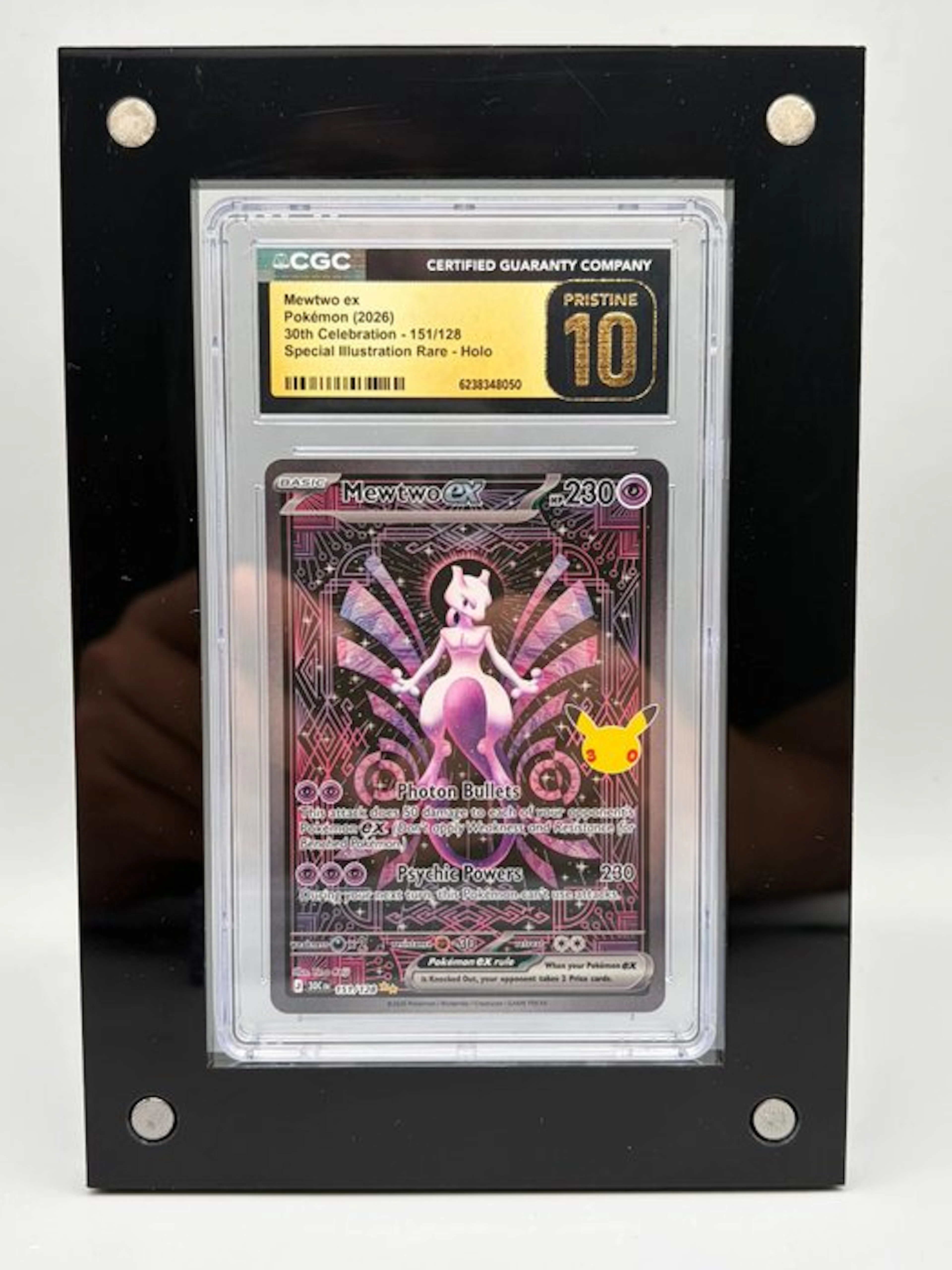 Pokémon - 1 Graded card - Mewtwo ex - 30th Celebration...