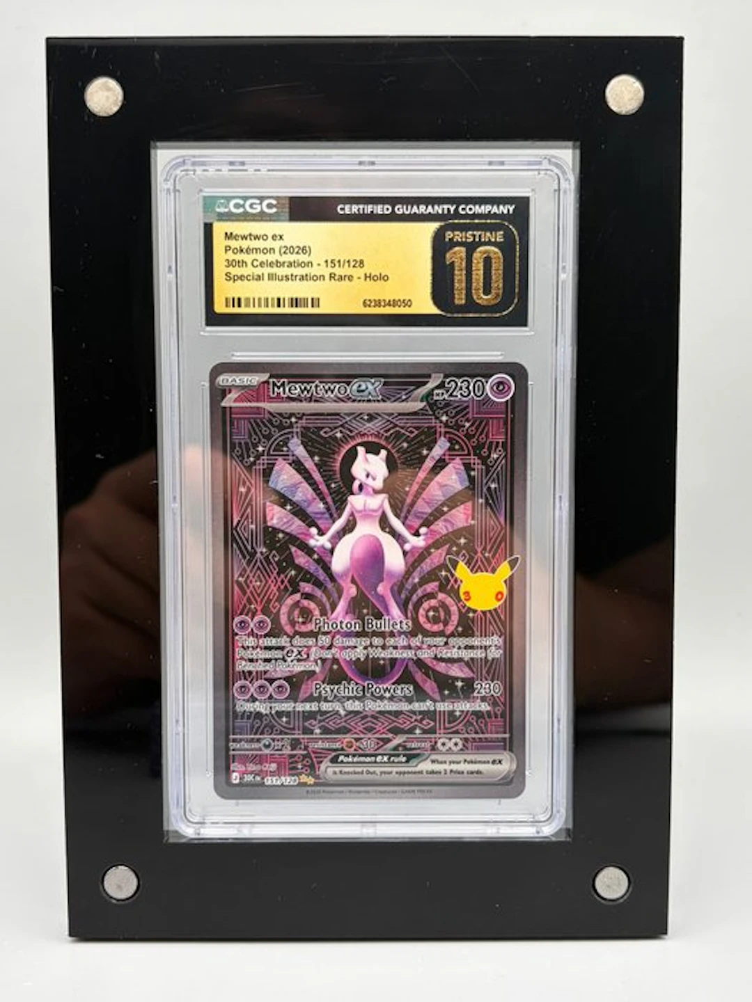 Pokémon - 1 Graded card - Mewtwo ex - 30th Celebration...