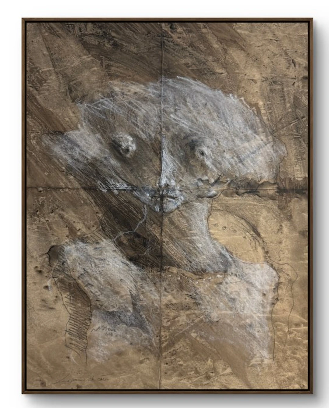 Robert Detheux (1932-2010) - La joueuse de cartes – 2008