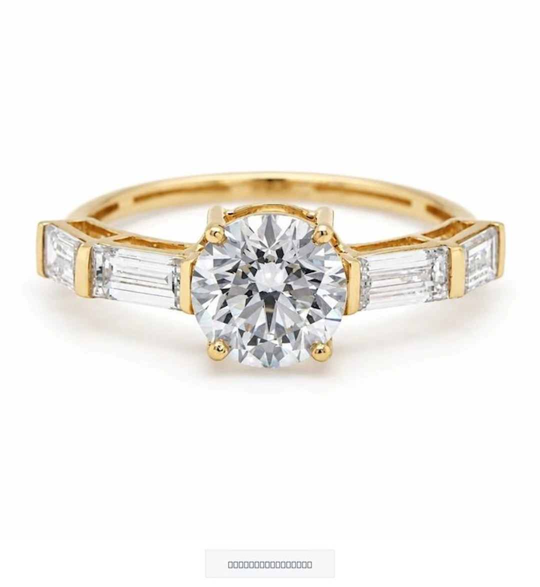 No reserve price - Ring - 14 kt