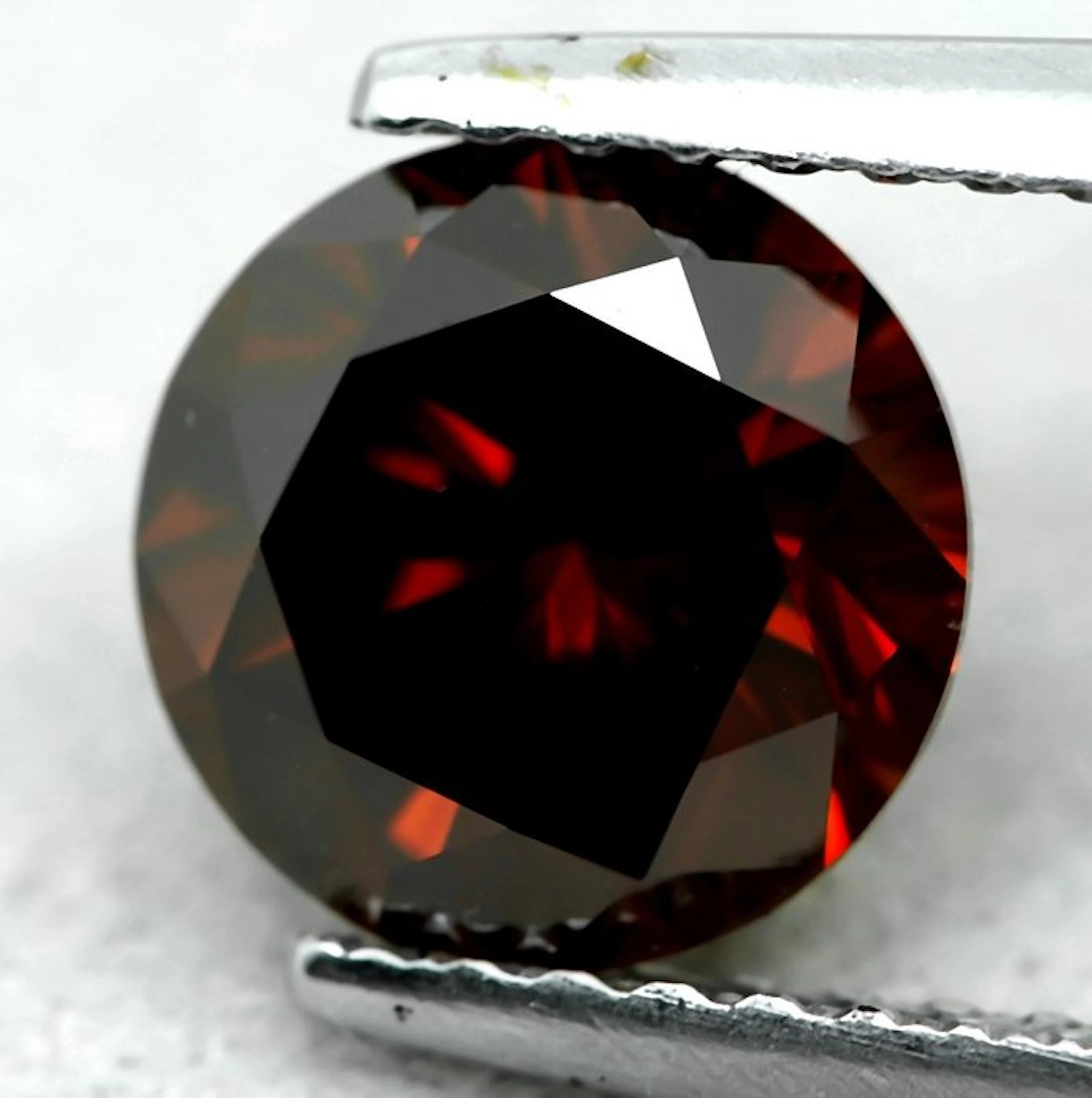 1 pcs Diamond (Colour-treated) - 1.41 ct - Round - Fancy...