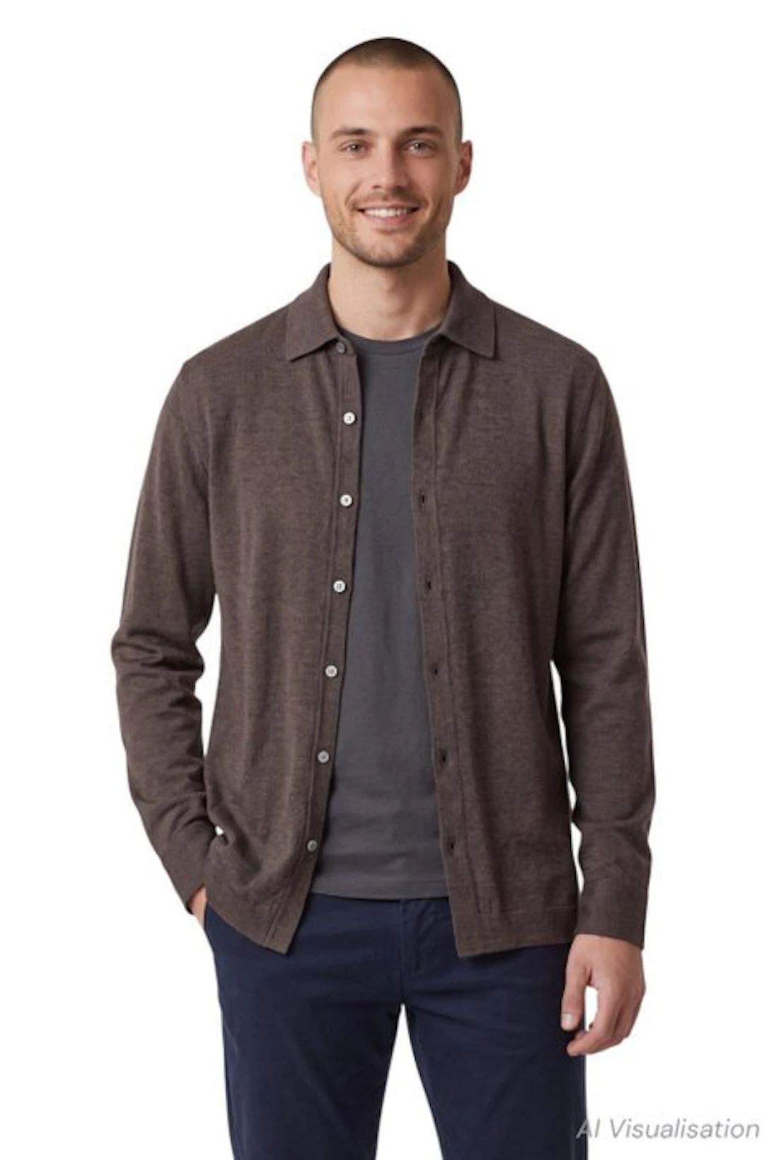 Filippo de Laurentiis-52-Fibra Linen - Shirt - New with tags