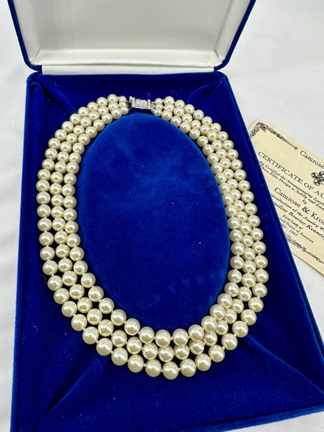 Camrose & Kross - JBK - Jacqueline Bouvier Kennedy –...