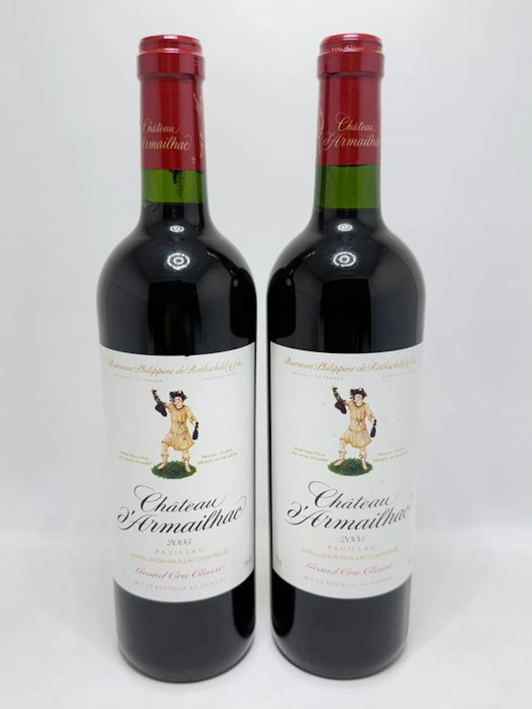 2005 Château d'Armailhac - Pauillac 5ème Grand Cru Classé - 2 Bottles (0.75L)