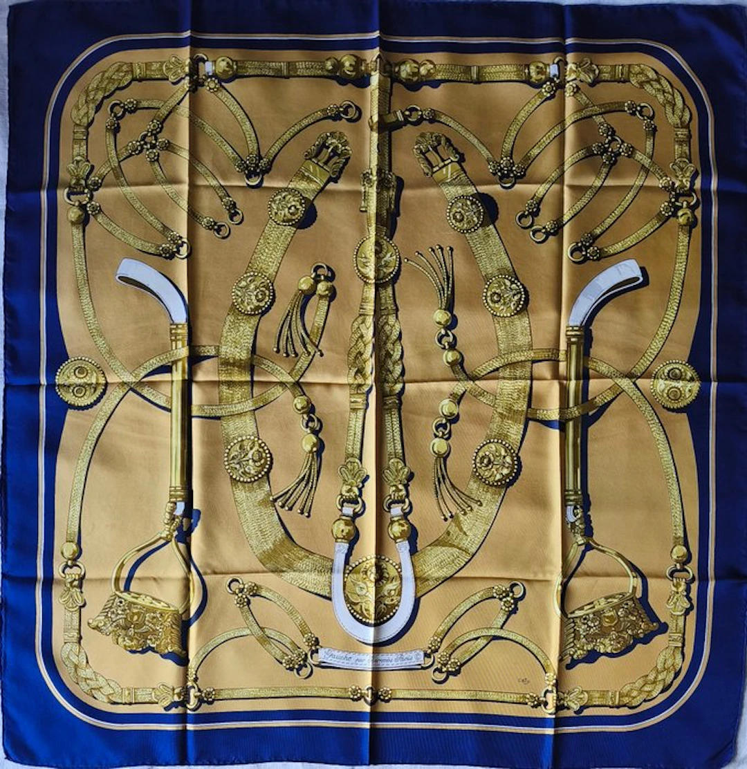 Hermès - GAUCHO by Latham (Caty). 1978 - Foulard
