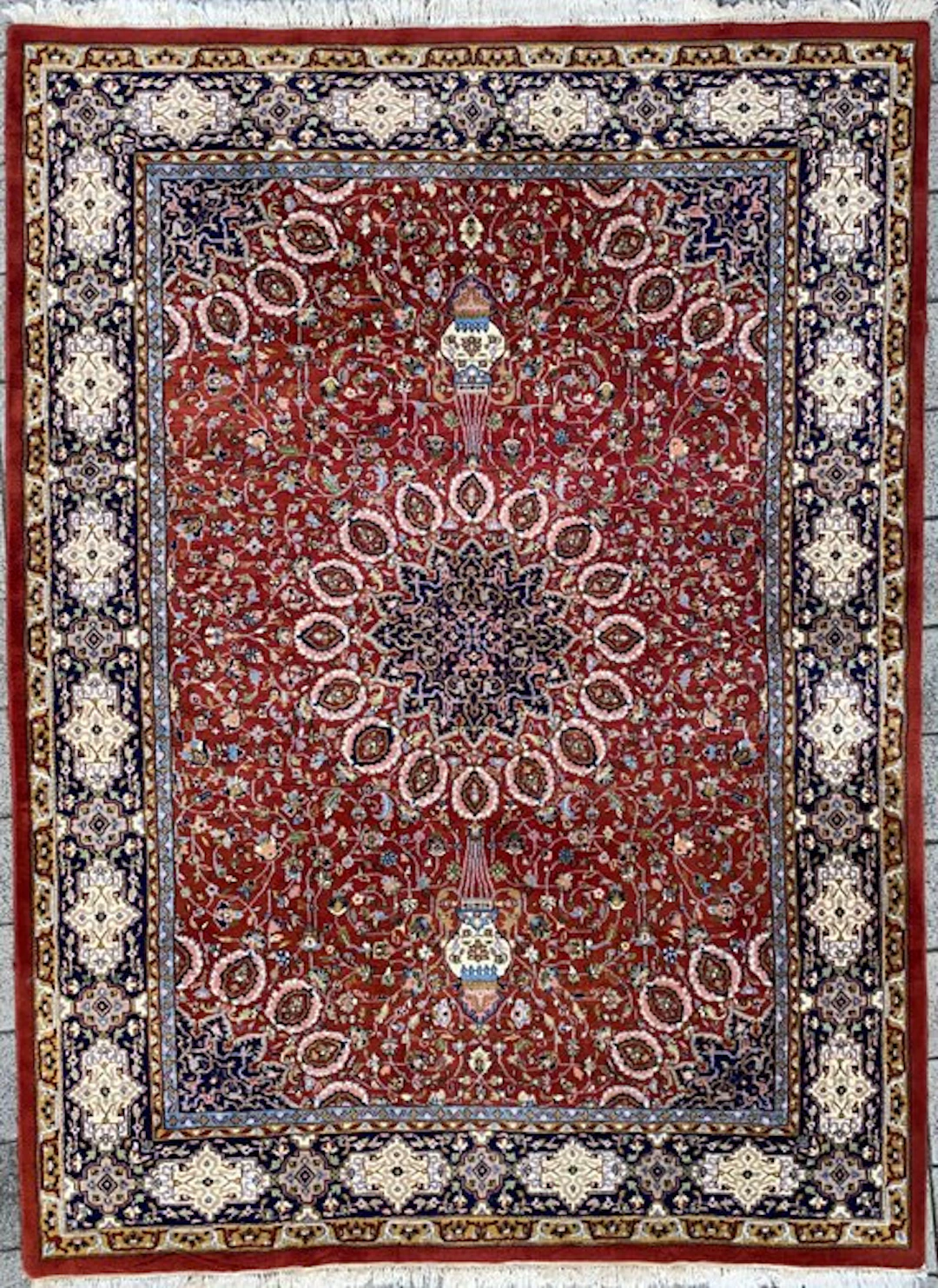Indo Keshan - Cleaned - Carpet - 341 cm - 253 cm