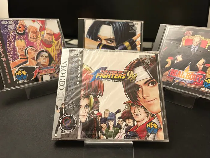 SNK, Neo-Geo - Neo Geo CD - 4 NEOGEO CD KOF Games with...