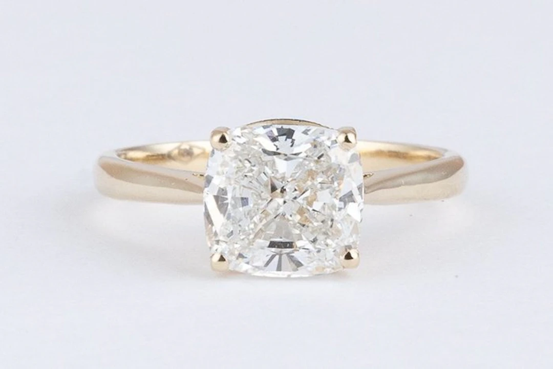 No reserve price - Ring - 14 kt