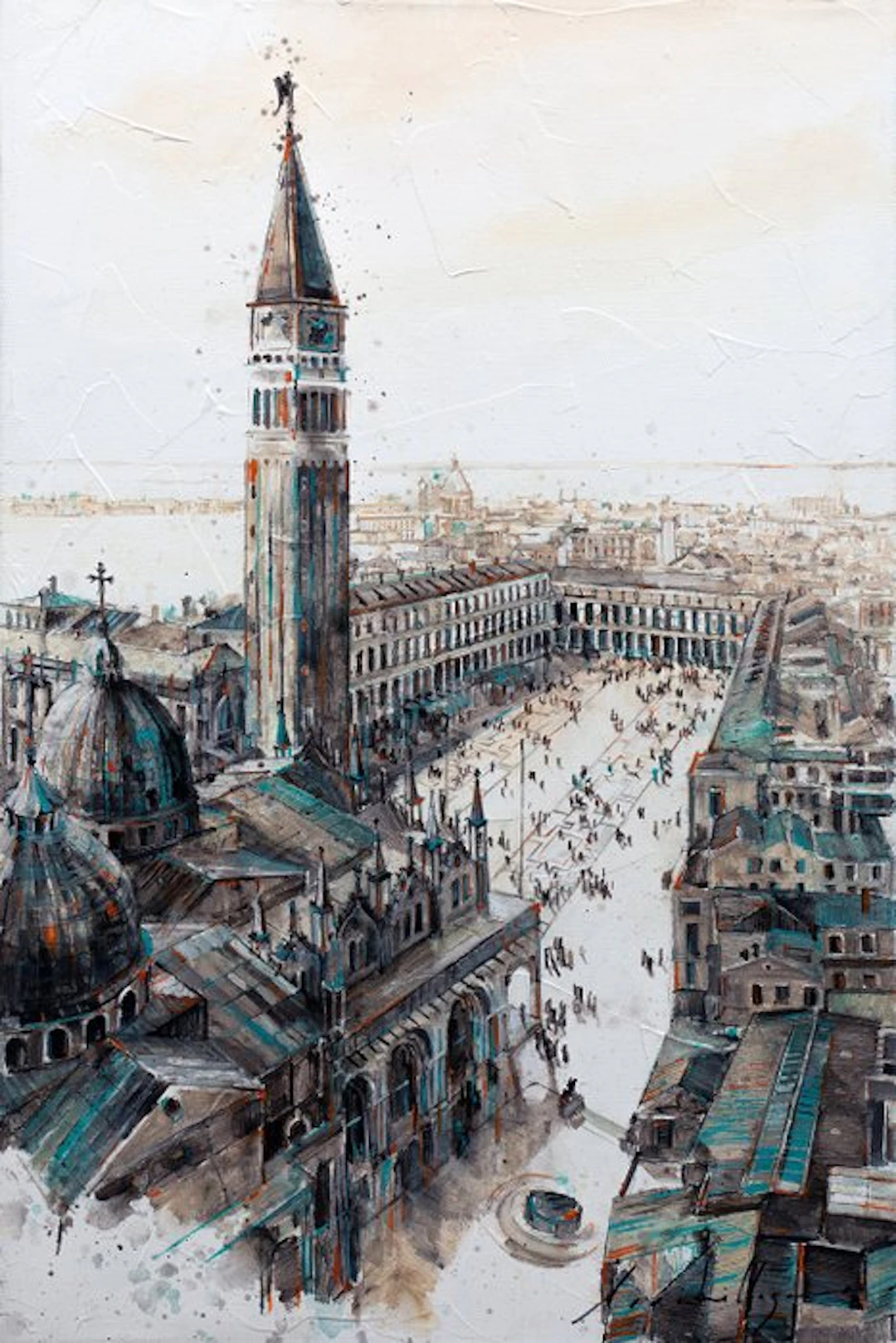 Fernando Arribillaga (1984) - Vista aerea de Venecia