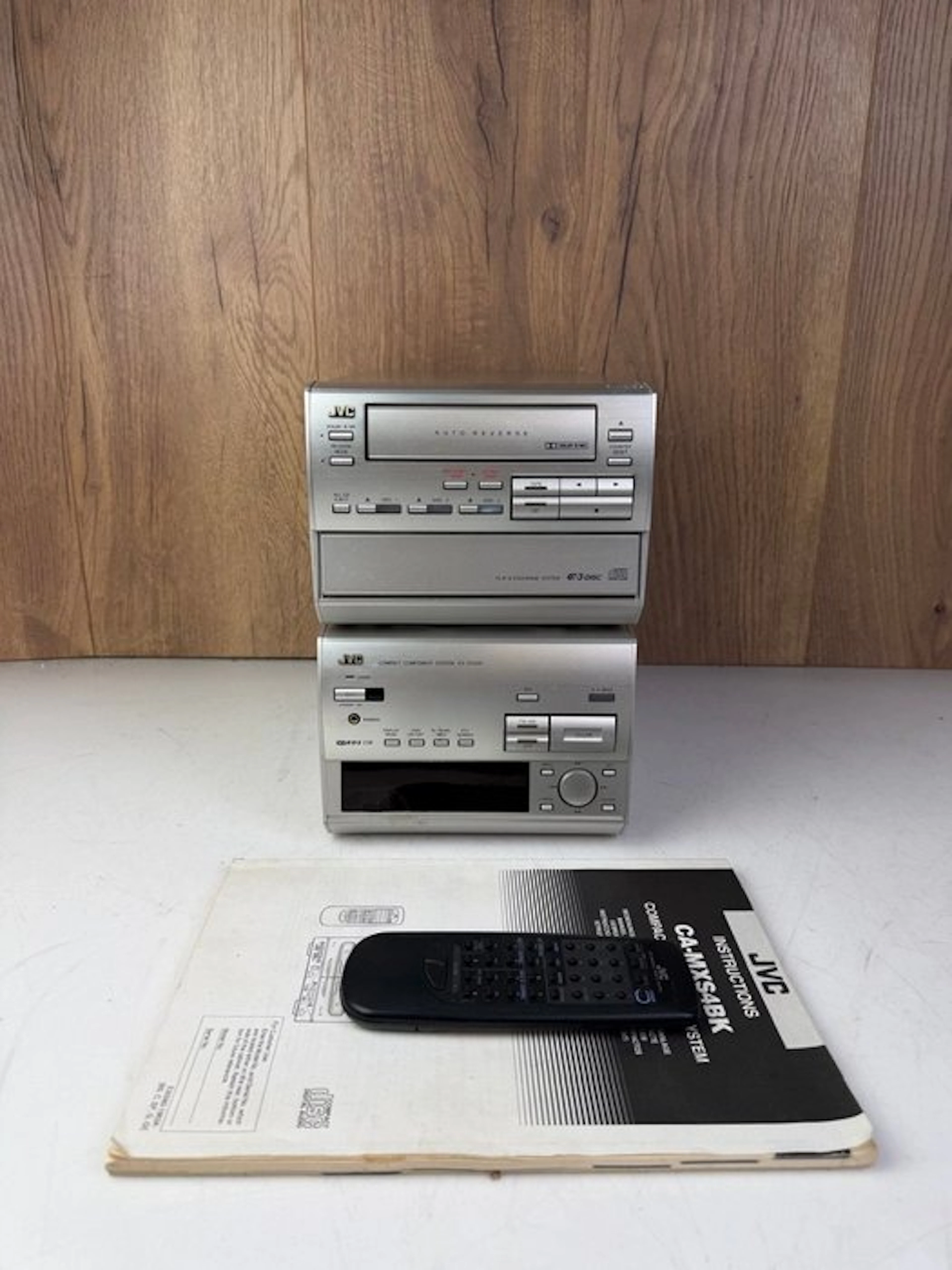 JVC - EX-TD55R - 3 CD Changer & Cassette Deck Set - Hi-fi set
