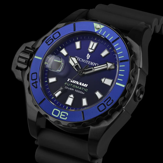 Tecnotempo - Automatic Diver 1000M "Tsunami" - Limited...