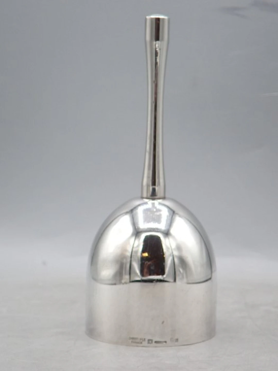 Call bell - Christofle - Sleek model - 14cm - France - Modernist
