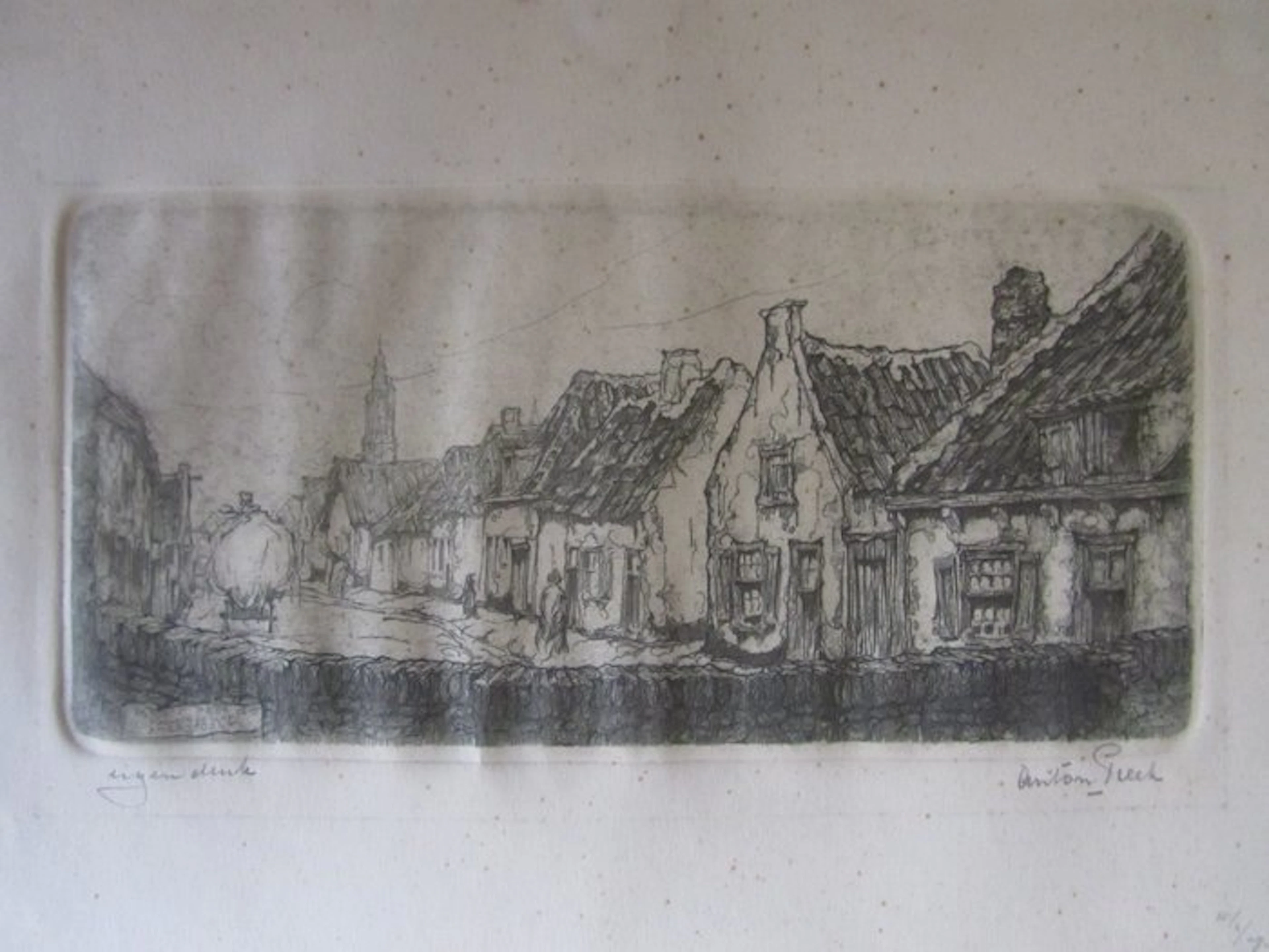 Anton Pieck (1895-1987) - Achter de kamp
