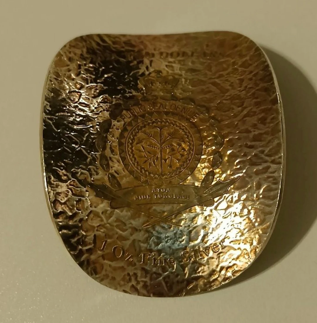 Niue. 2 Dollars 2025 Potato Chip - 1 Oz .(.999) mit CoA