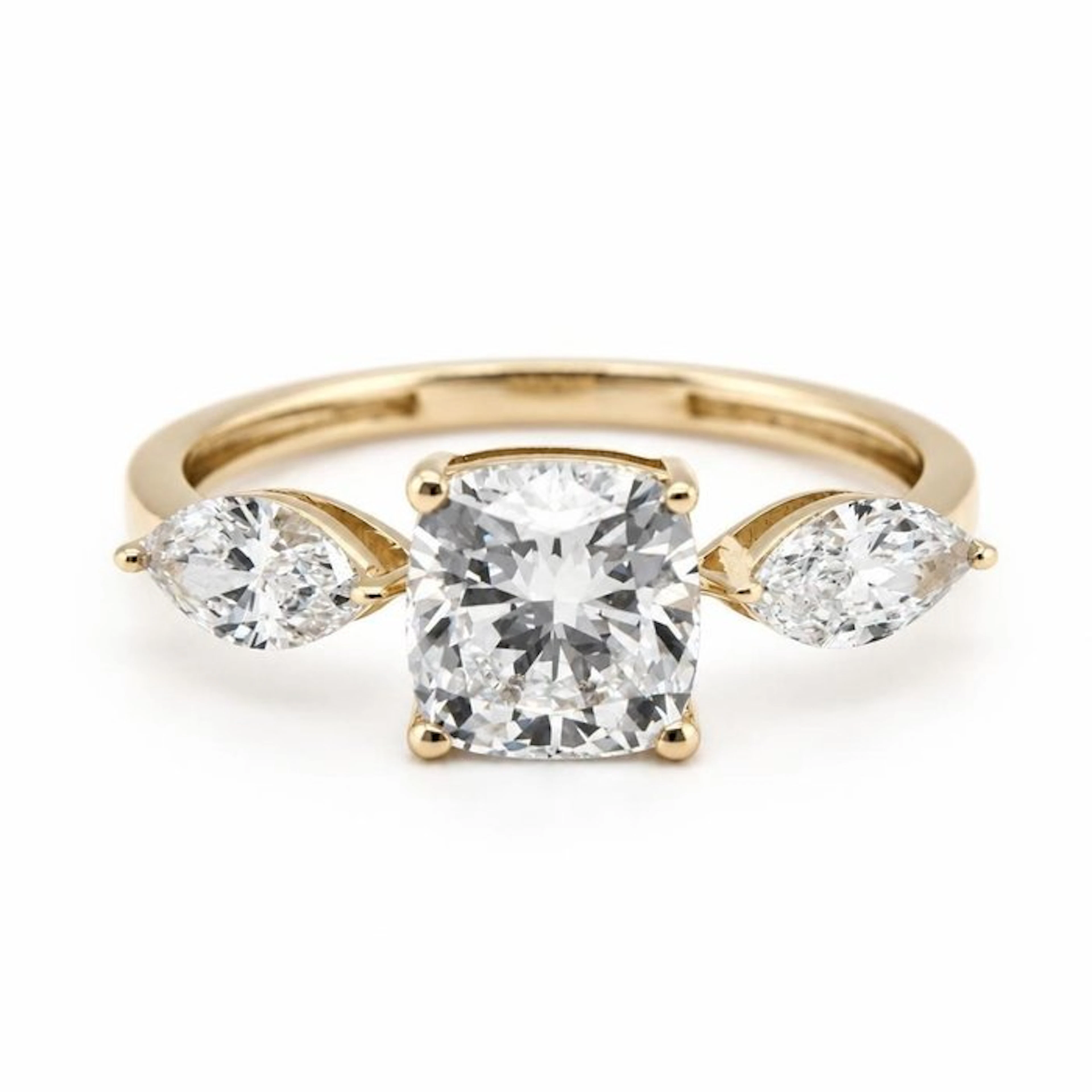 No reserve price - Ring - 14 kt