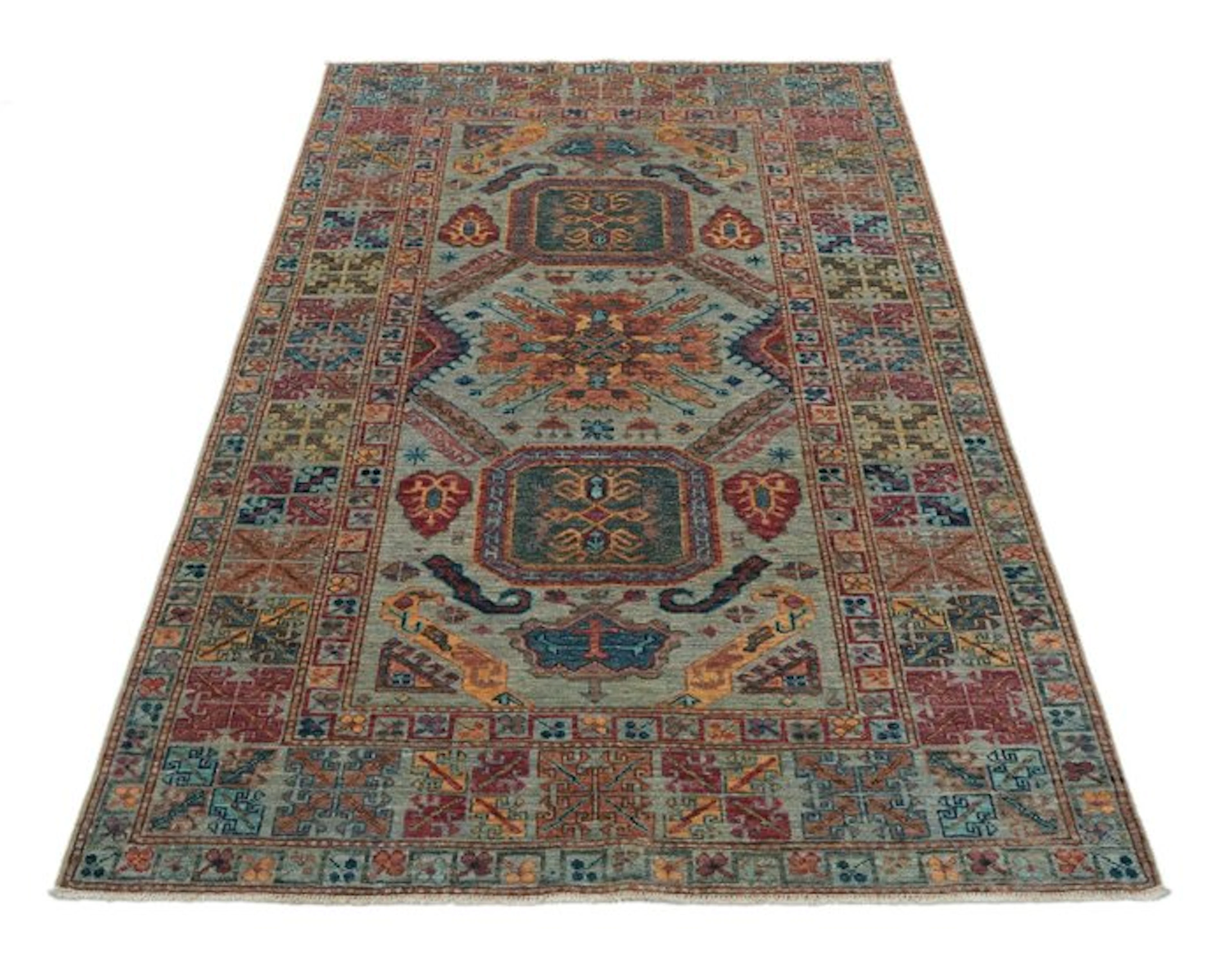 Kazak - Meisterstück - New - Carpet - 199 cm - 124 cm
