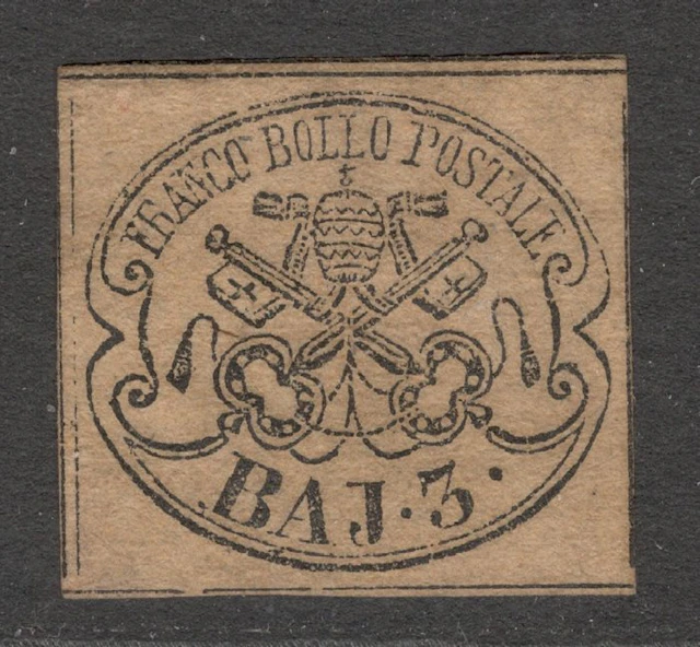 Italian Ancient States - Papal State 1852 - 1st Series of...