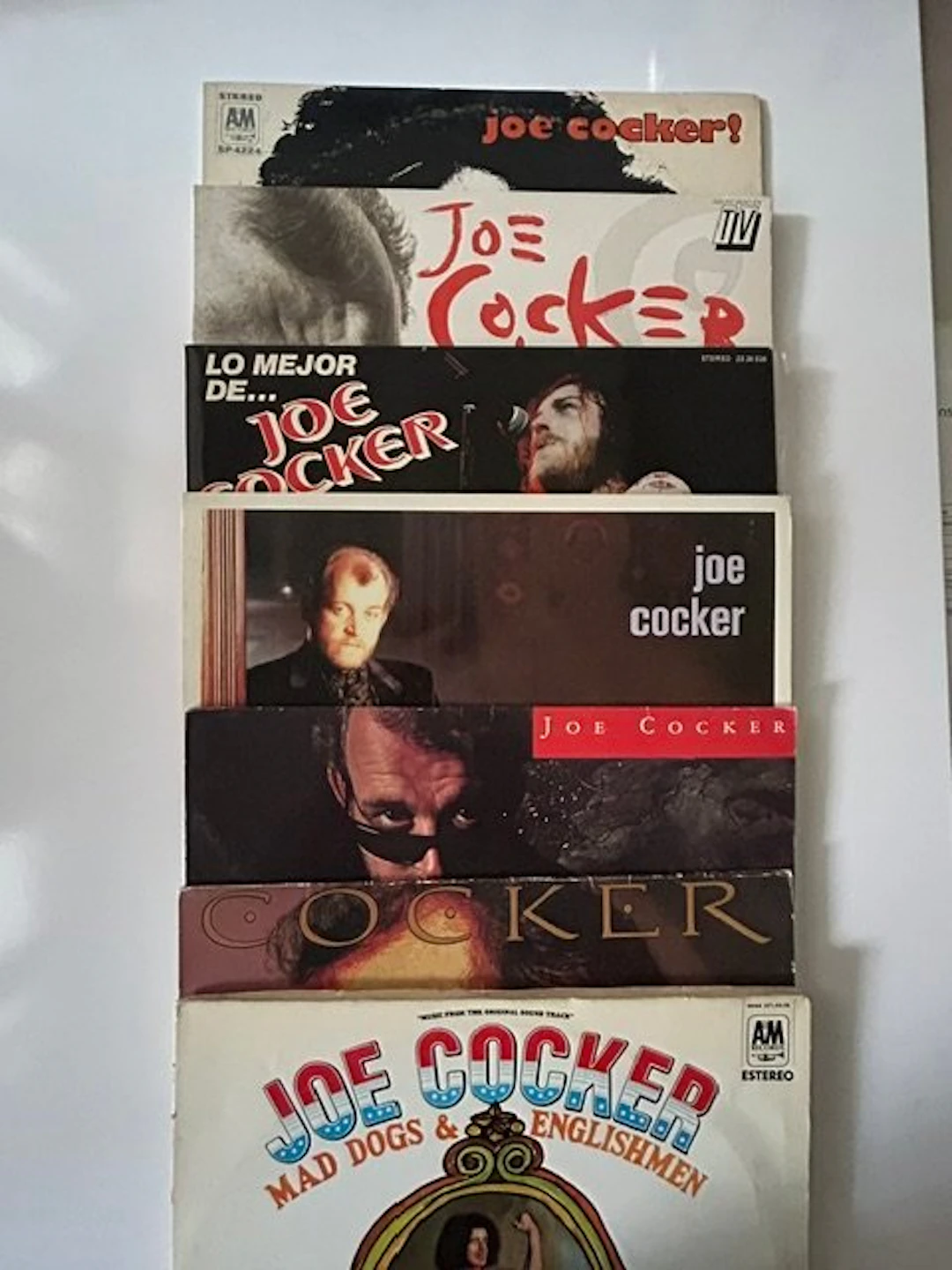 Joe Cocker - Collection of 7 x albums - Multiple titles...