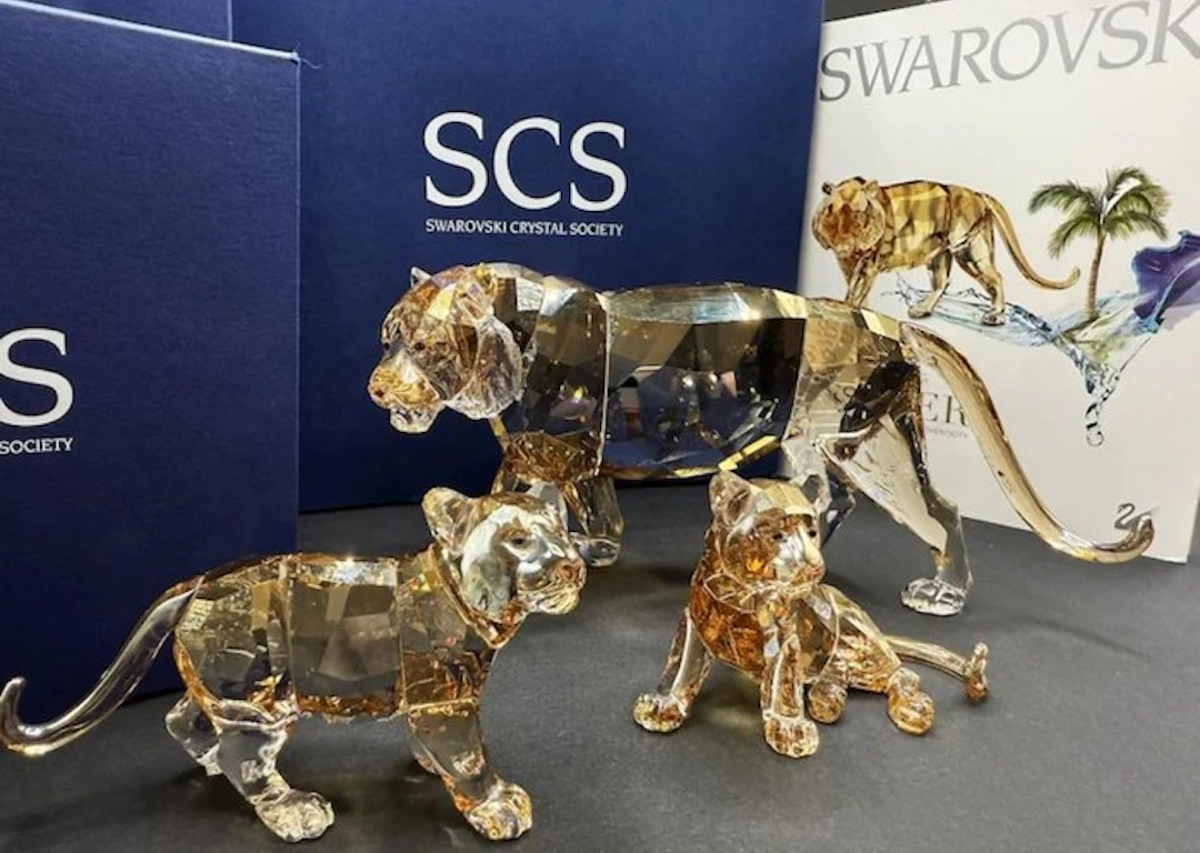 Swarovski - Figurine - SCS - Annual Edition 2010 - Tiger...