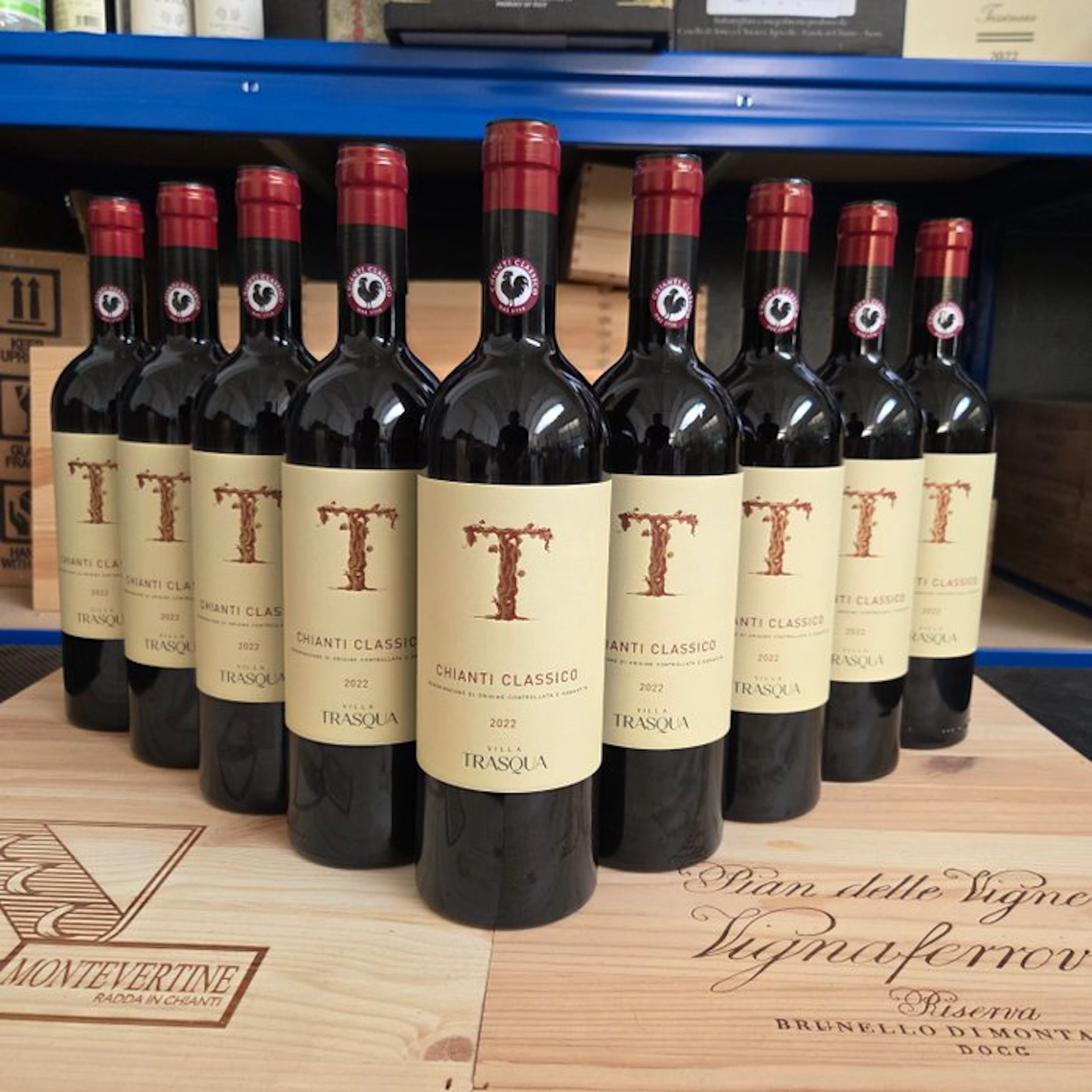 2022 Trasqua, Chianti Classico - Tuscany DOCG - 9 Bottles (0.75L)