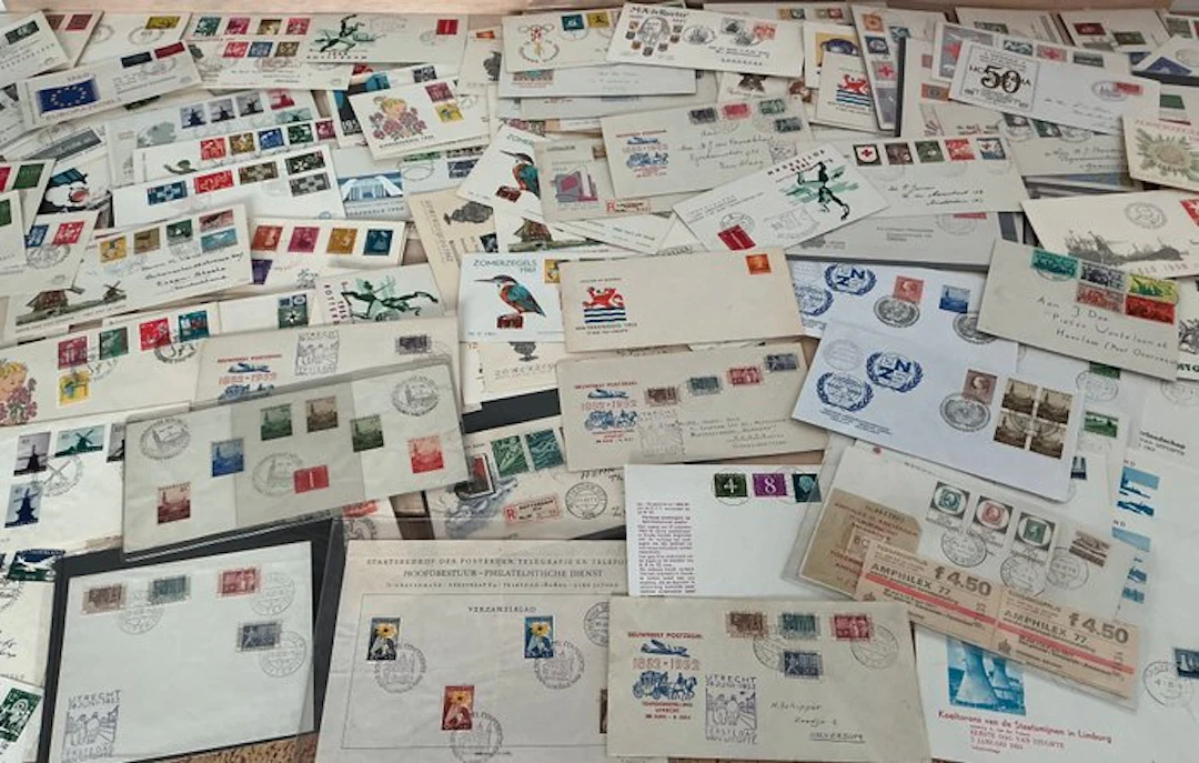 Netherlands - Batch of hundreds of semi-classic FDCs