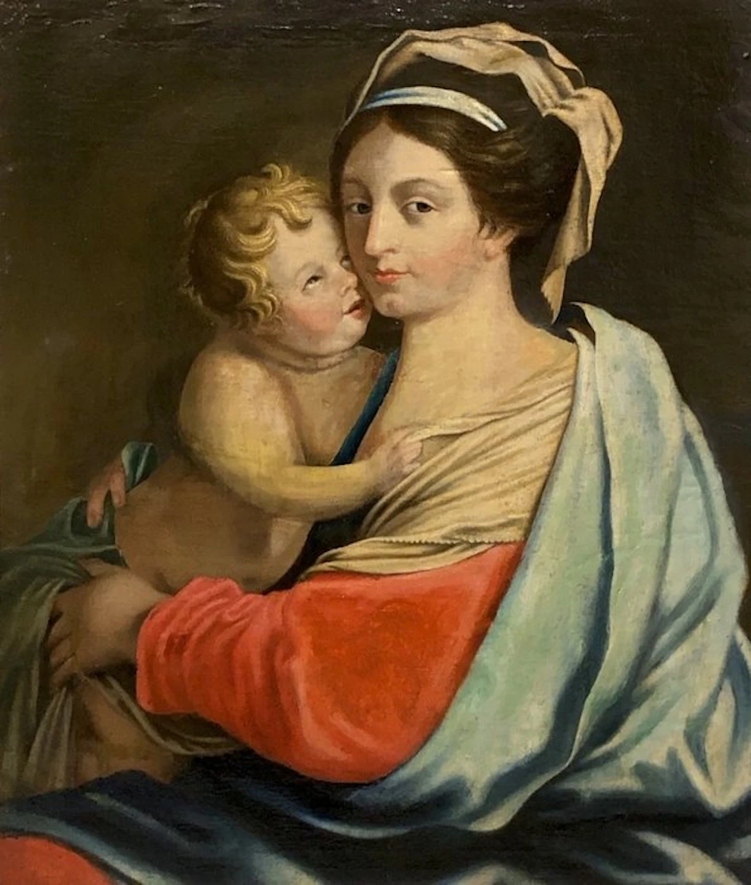 Eustache Le Sueur (1616-1655), Follower of - Madonna avec l'Enfant