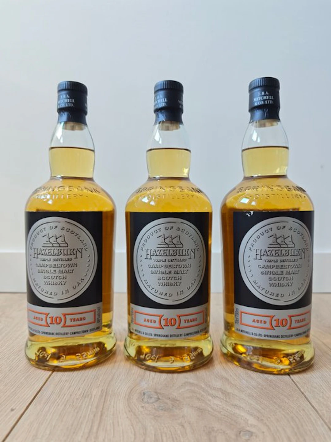 Hazelburn 10 years old - b. 2025 - 70cl - 3 bottles