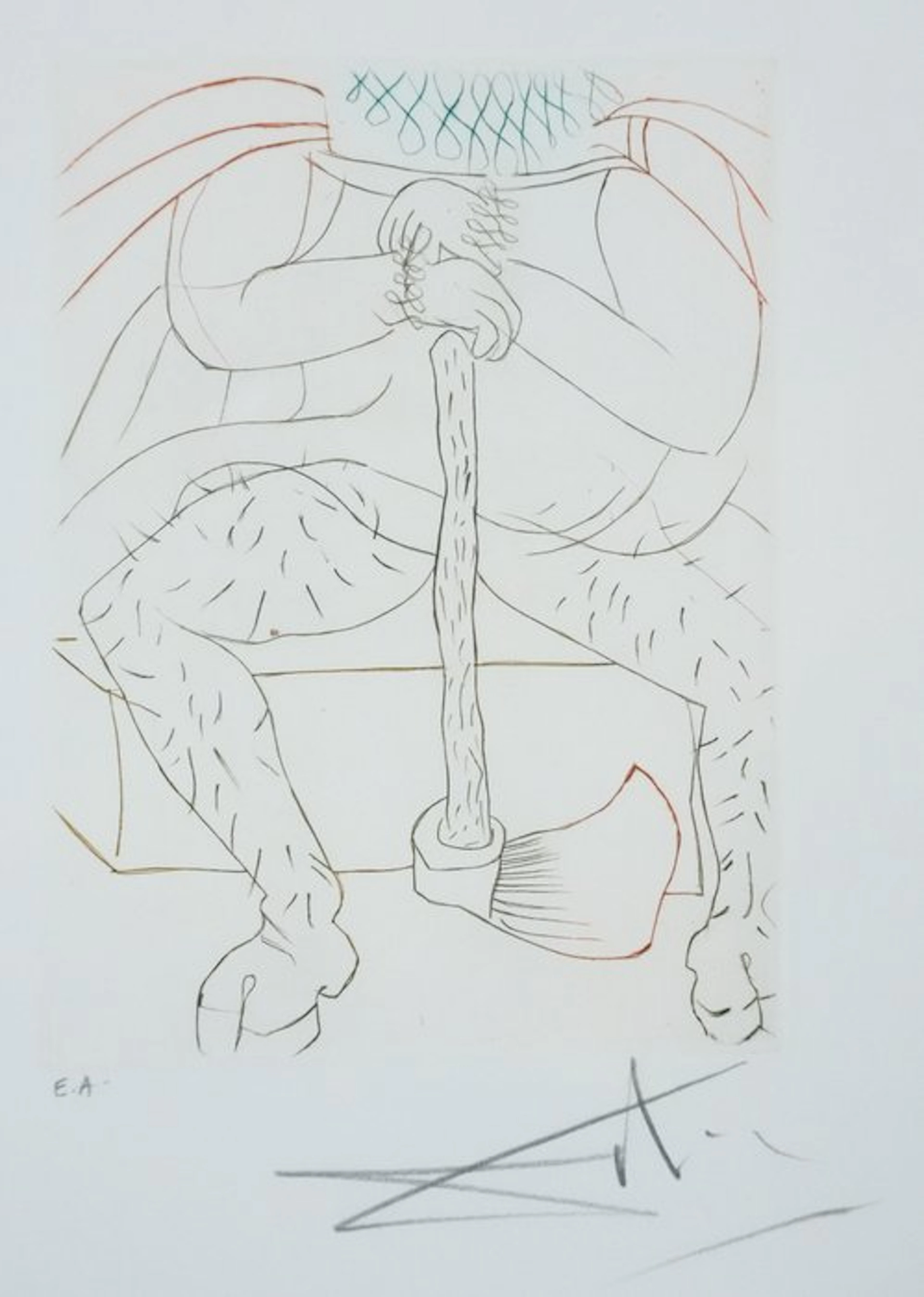 Salvador Dali (1904-1989) - Shakespeare : Henry VIII