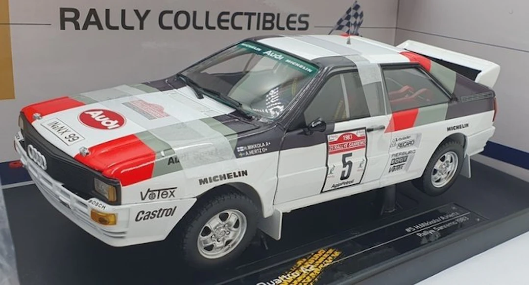 Sunstar 1:18 - Model race car - Audi Quattro A2 Rallye Sanremo 1983