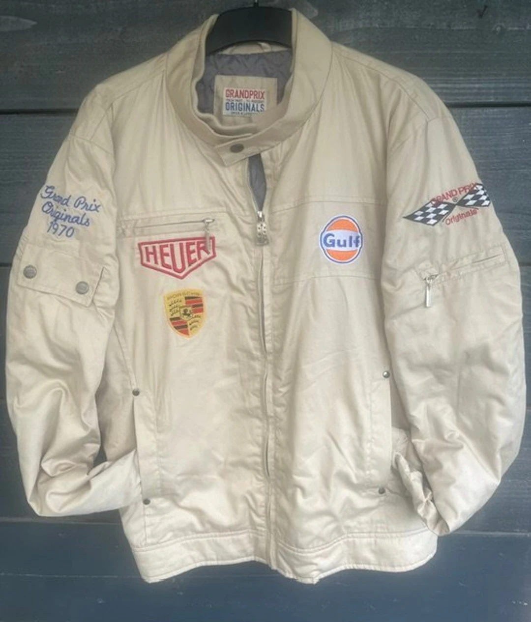 Grandprix Originals racing jacket - Steve Mcqueen Porsche Gulf Heuer - Le Mans
