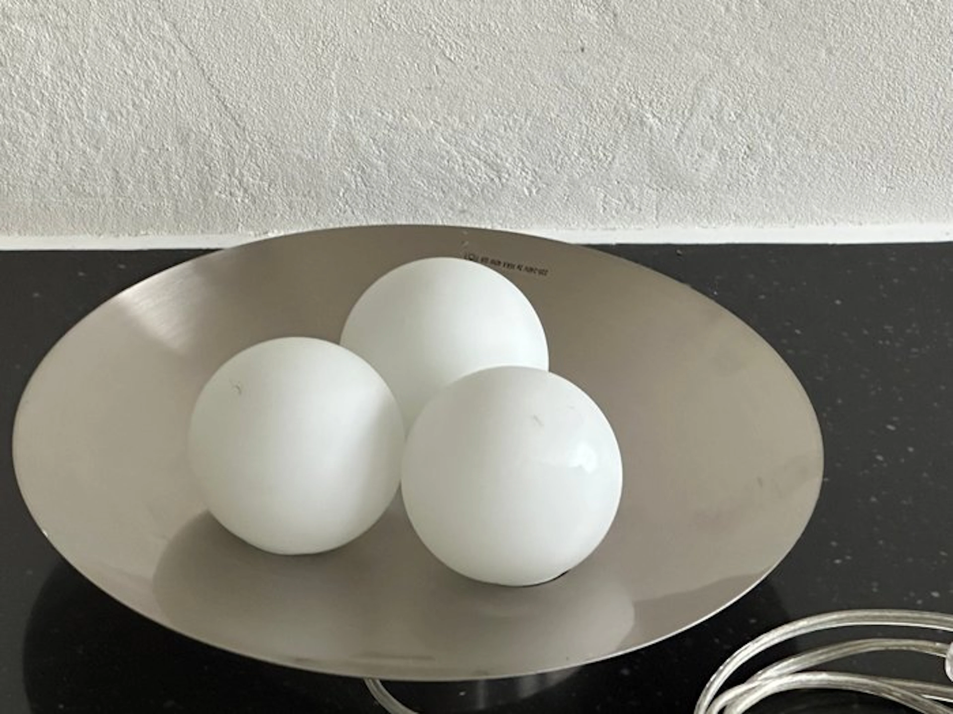 Massive - Lamp - Aluminium, Glass, Metal, Steel - Vintage Lamp / Table Lamp