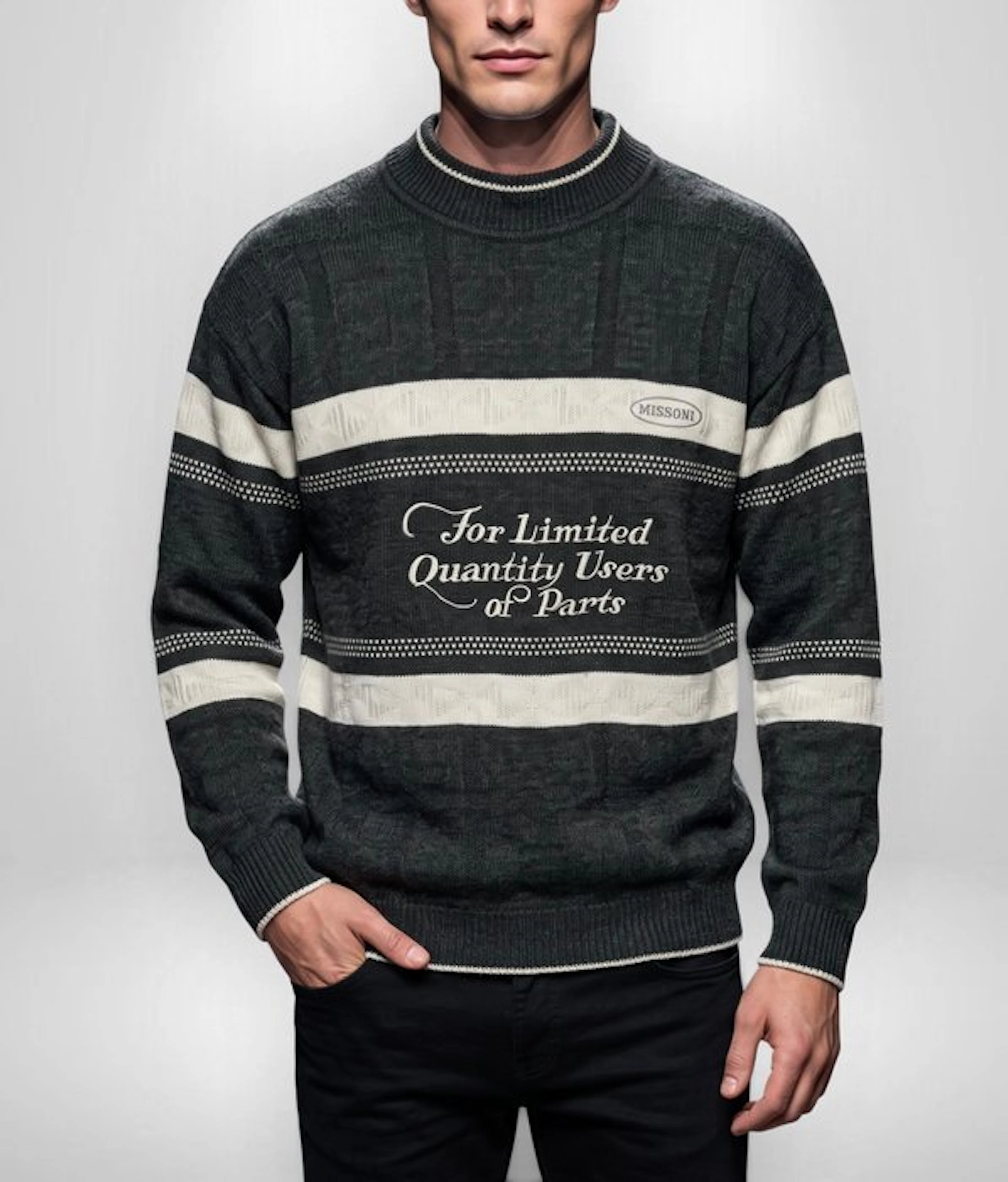 MISSONI Multicolor exclusive sweater Premium Winter...