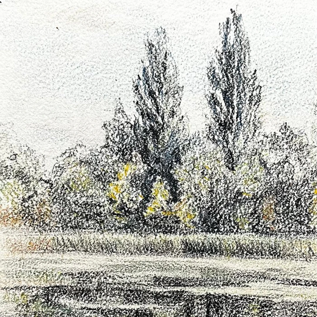 Germaine Bouret (1907-1953) - Paysage au bord du lac - NO RESERVE
