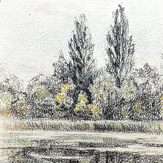 Germaine Bouret (1907-1953) - Paysage au bord du lac - NO RESERVE