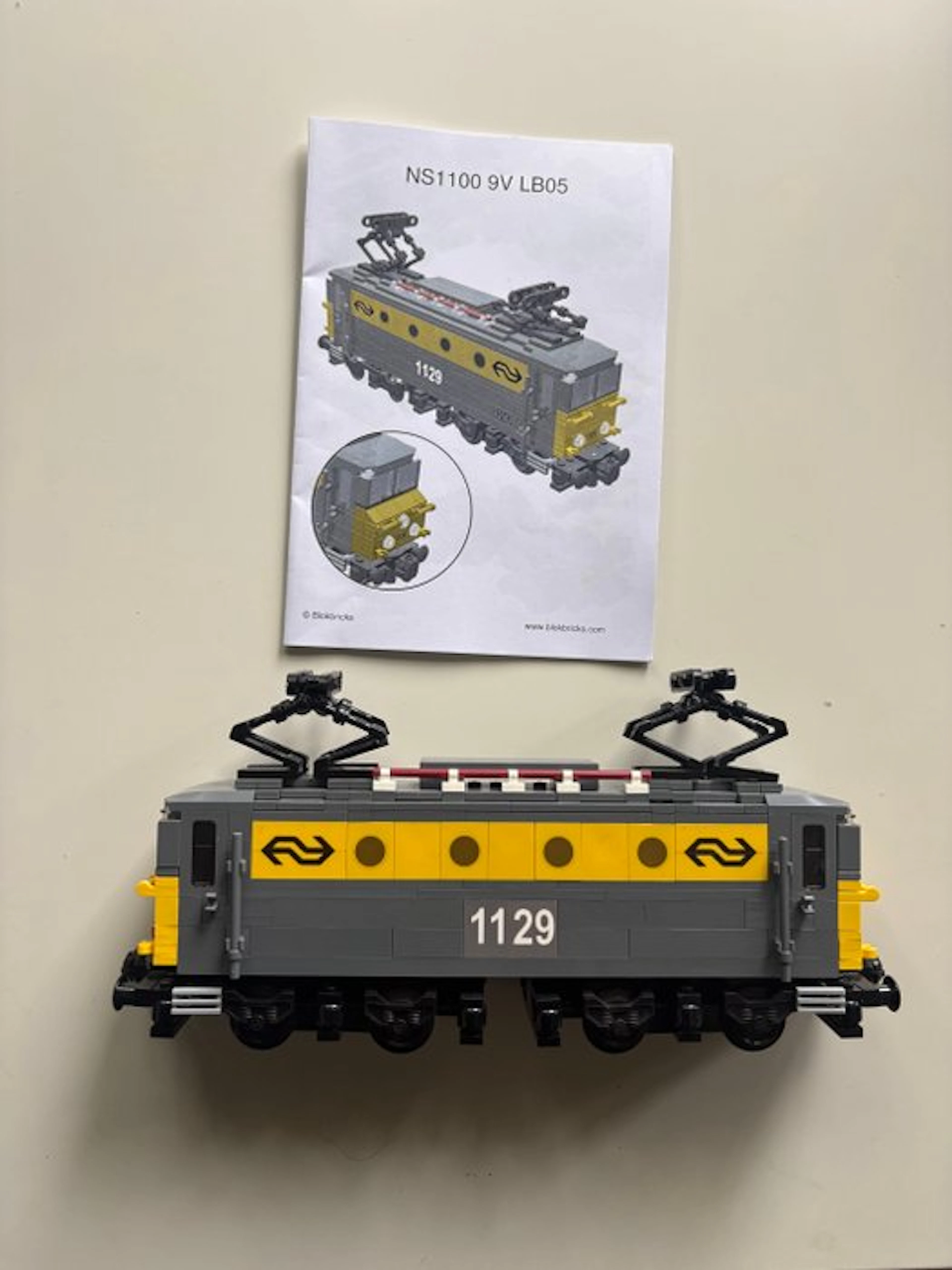 LEGO MOC (My own creation) - Train - Lego NS trein 1100...