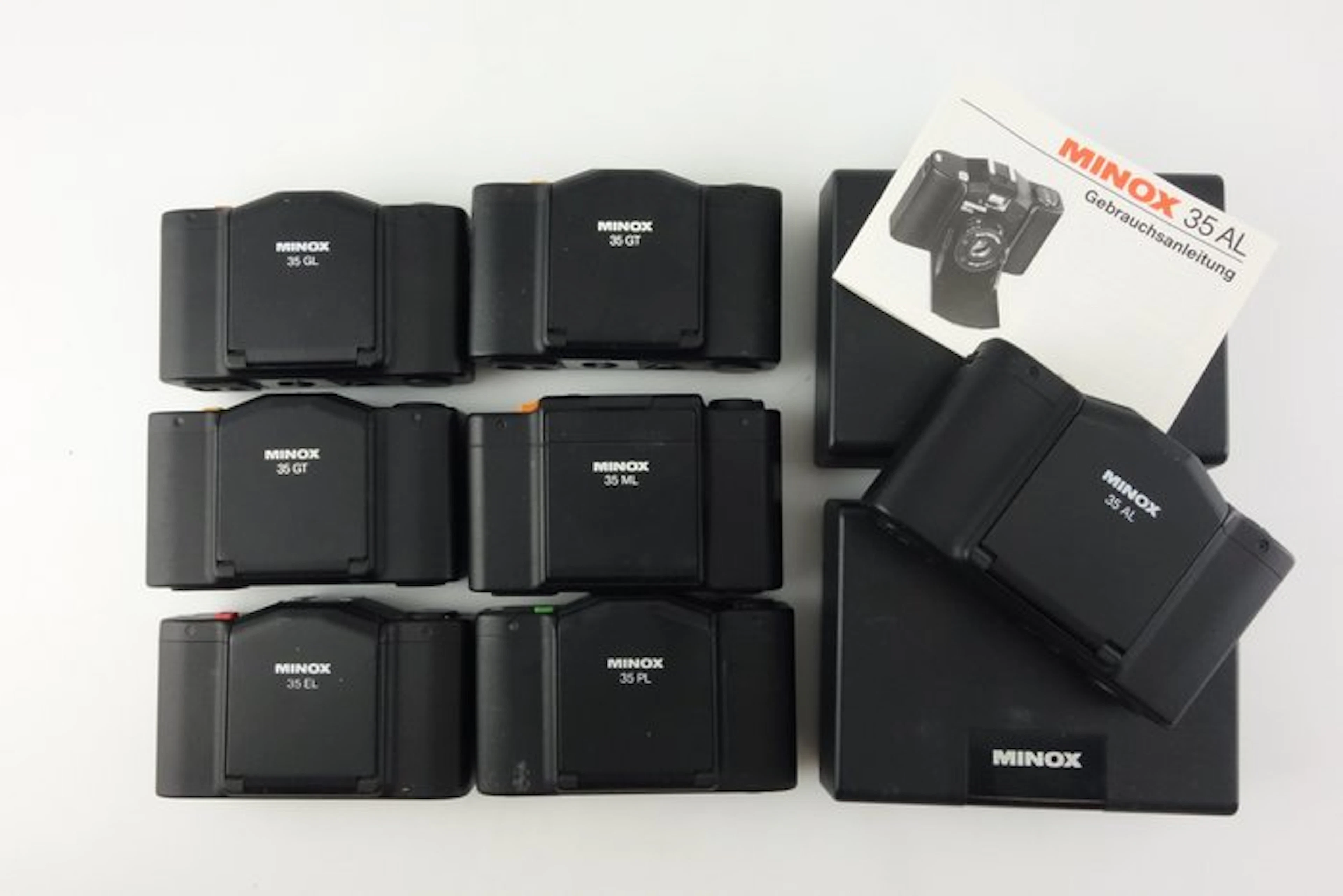 Minox 7x Lot GT AL ML PL GL EL (jv006) | Analogue camera