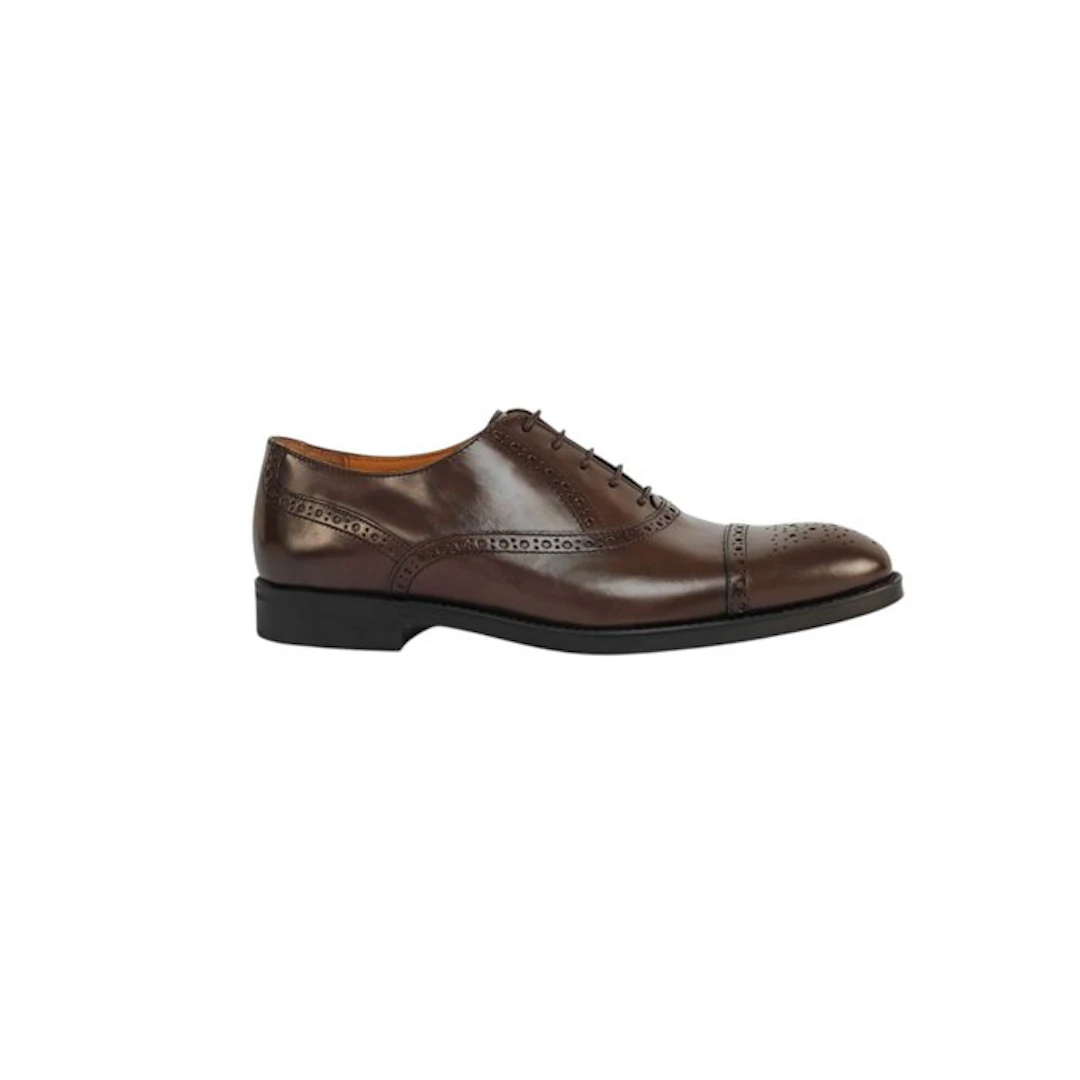 TESTONI - 7 UK - 41 IT - Bologna 1929 Oxford Brogue Shoes...