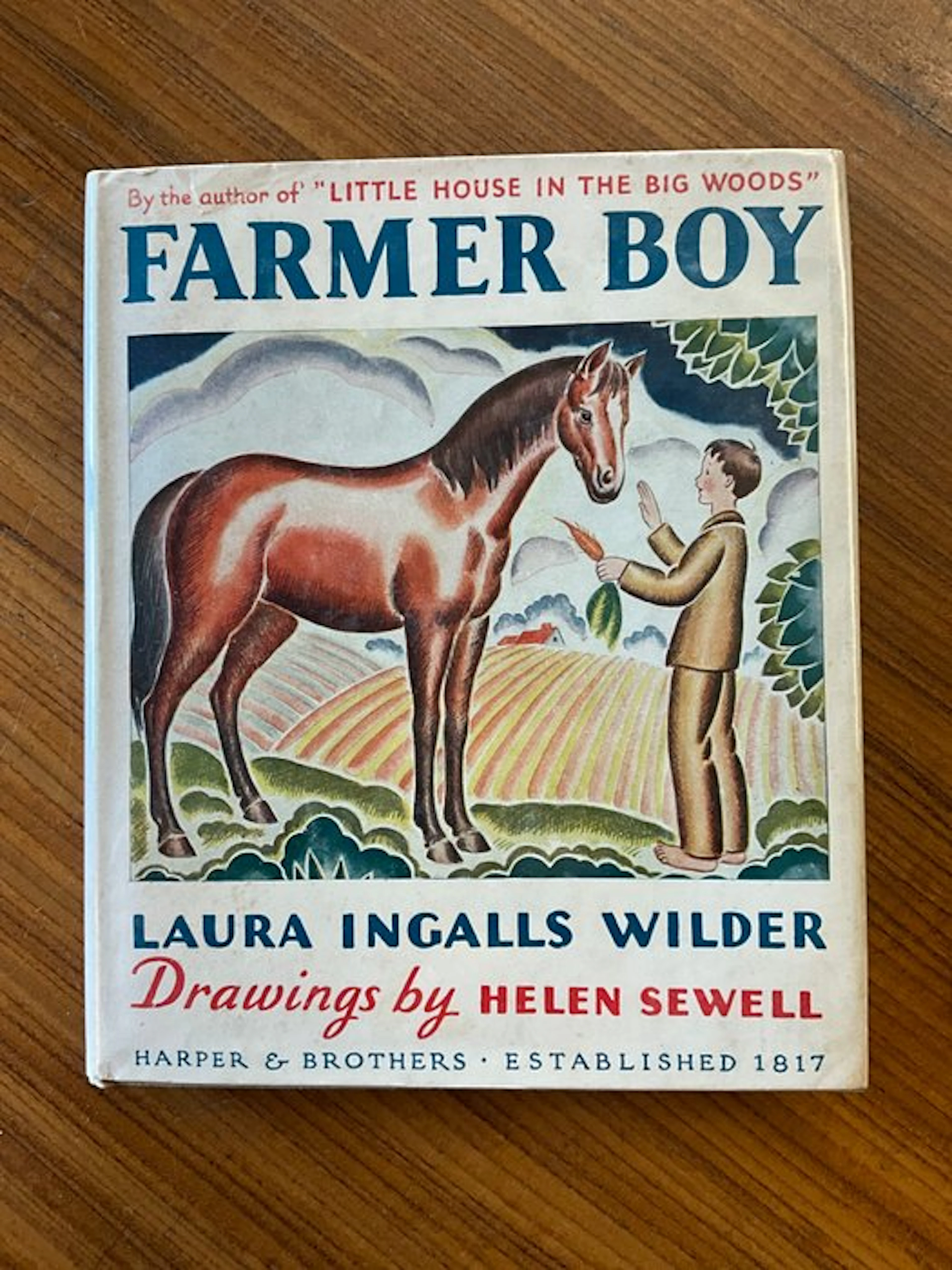 Laura Ingalls Wilder/Helen Sewell - Farmer Boy - 1933