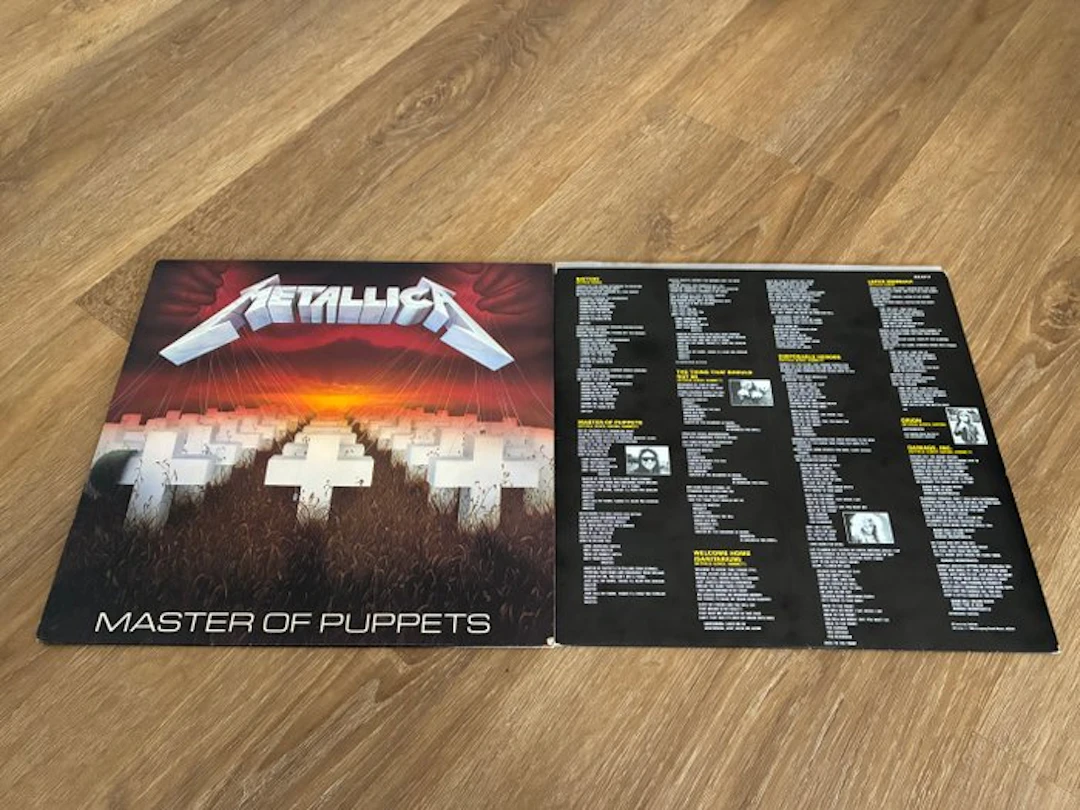 Metallica - Master of Puppets - LP album (stand-alone...