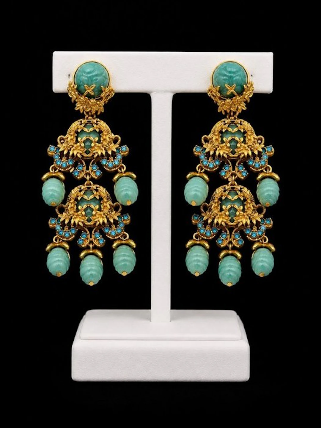Handmade Larimar Earrings - High-Quality Finish - Earrings - Earrings