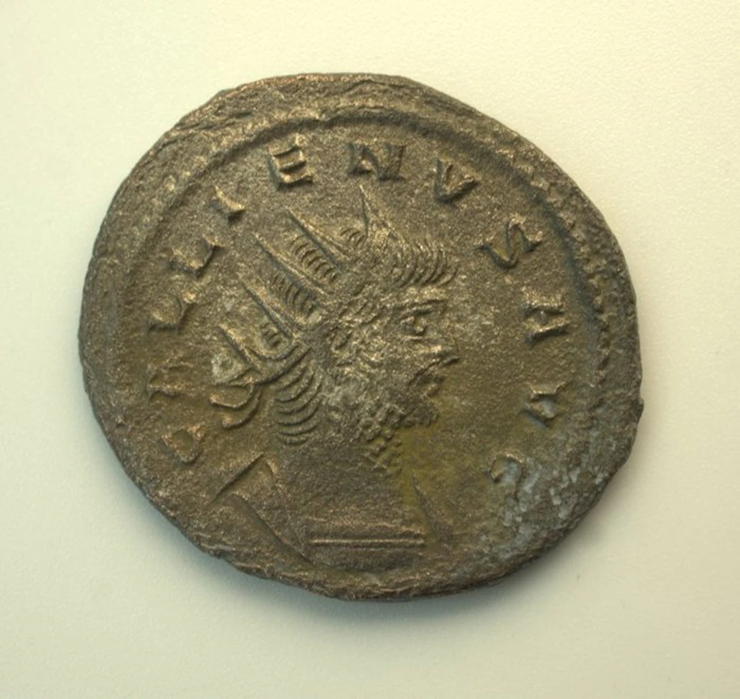 Ancient Roman silver AR Antoninianus of Valerian I...