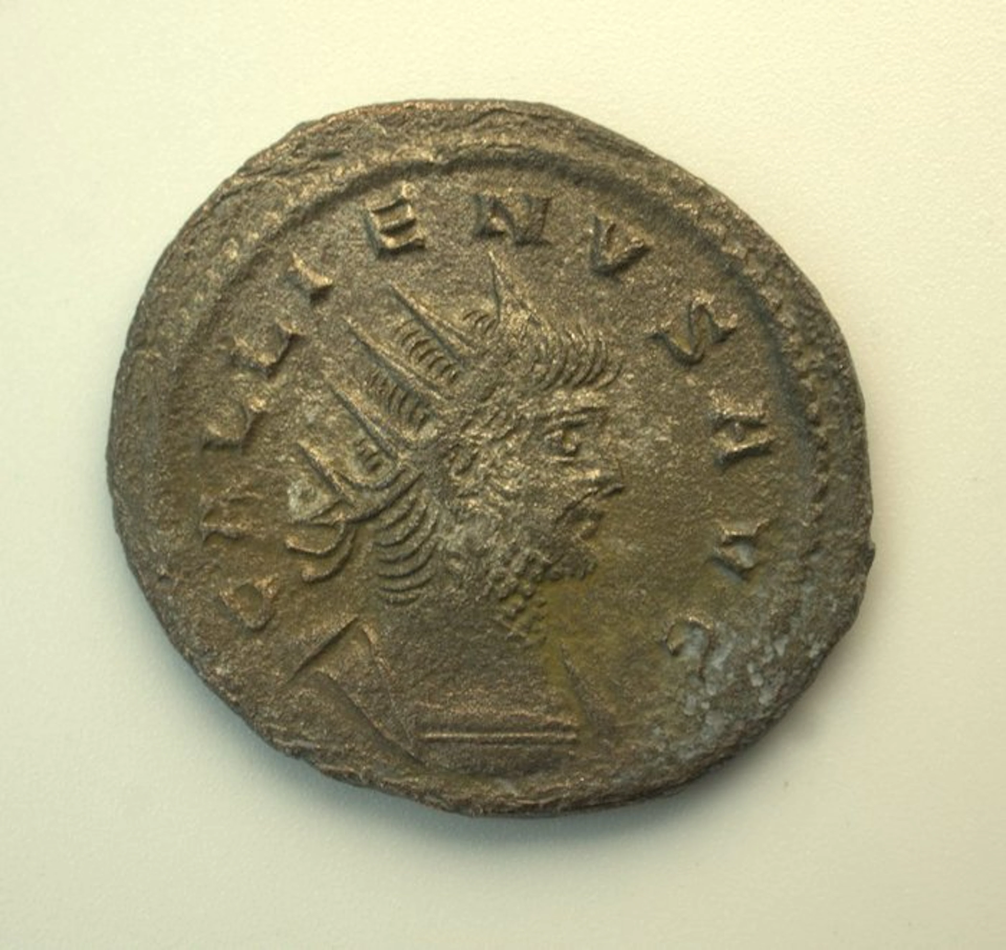 Ancient Roman silver AR Antoninianus of Valerian I...
