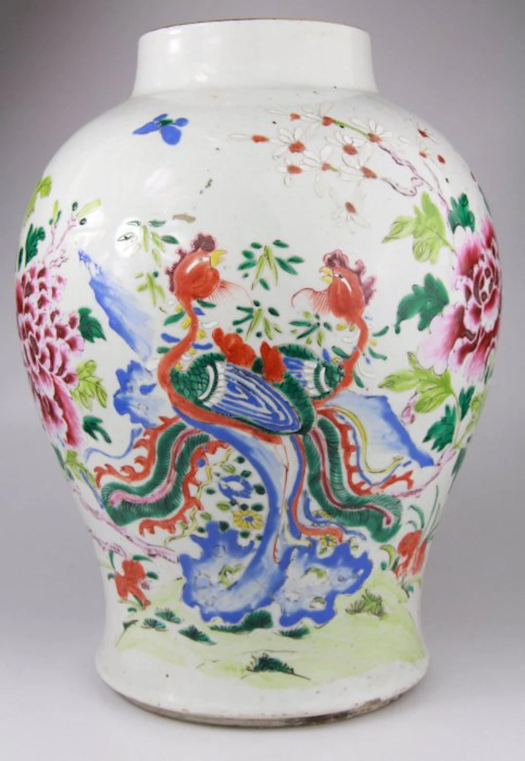 Vase - Porcelain - China - Qing Dynasty (1644-1911) - Chinese Porcelain Vase