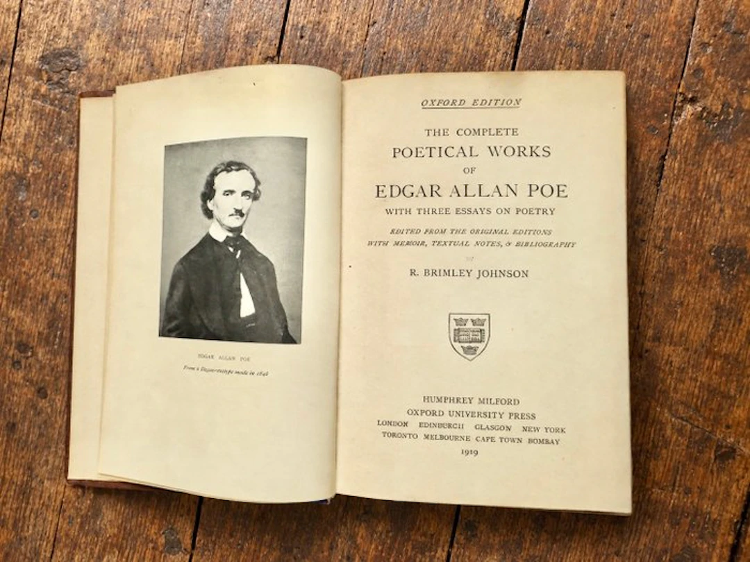 EDGAR ALLAN POE - THE COMPLÈTE POETICAL WORKS - 1919
