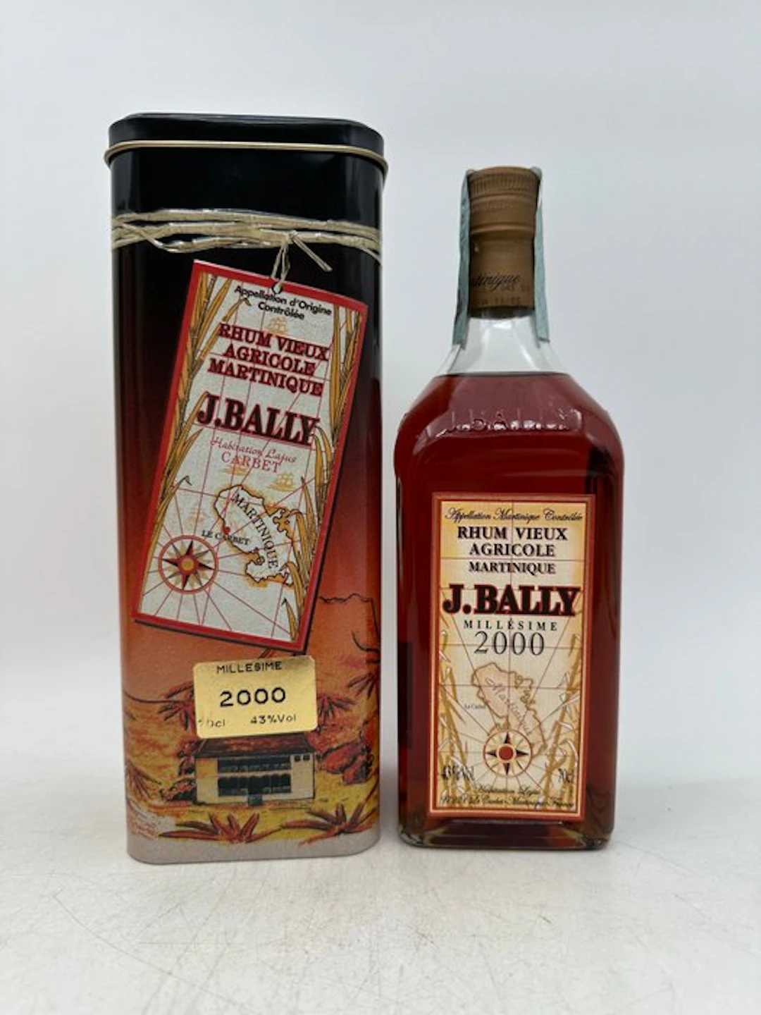 J. Bally 2000 - Millésime Rhum Vieux Agricole - b. 2000s - 70cl