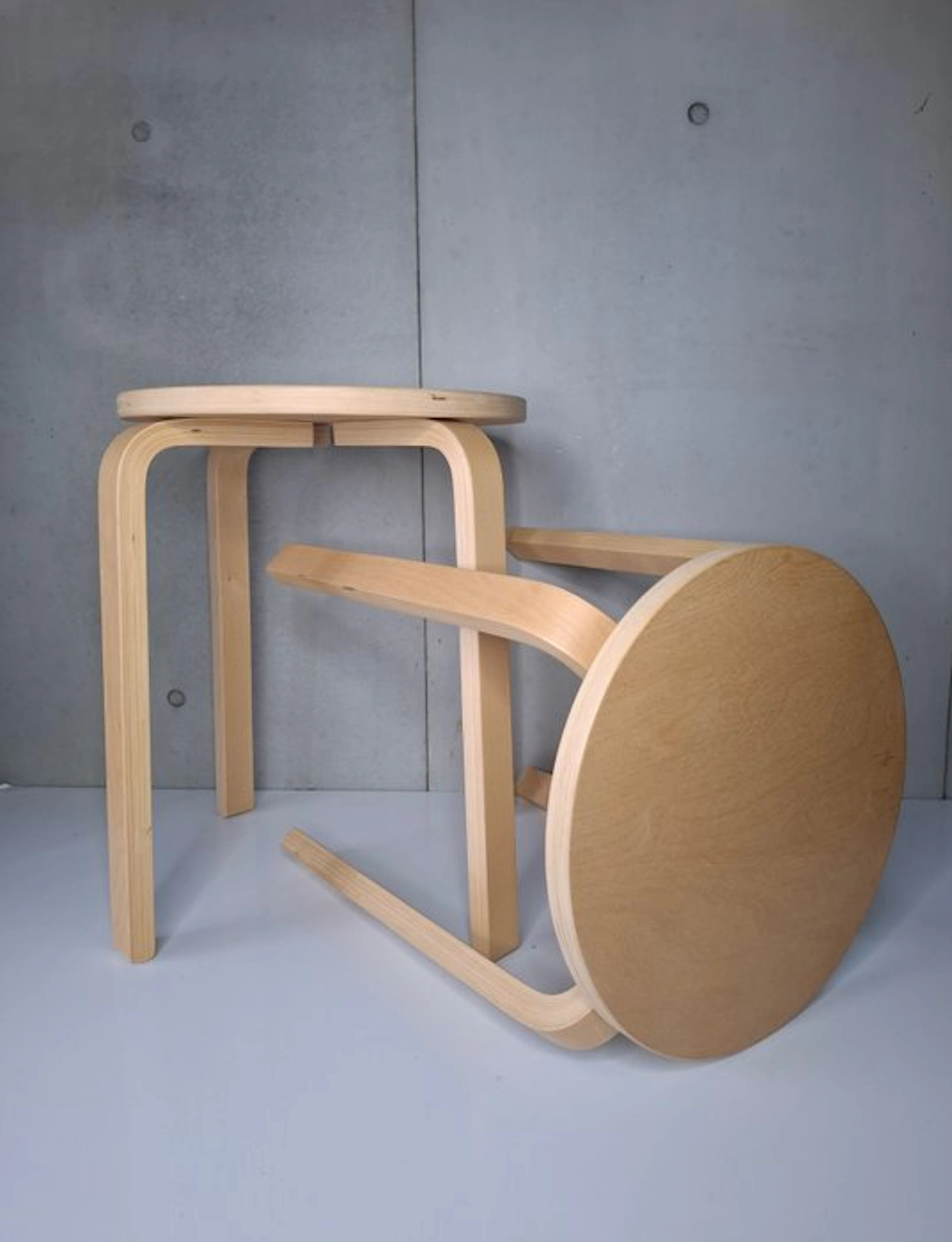 IKEA - Stool (2) - Frosta - Berken multiplex