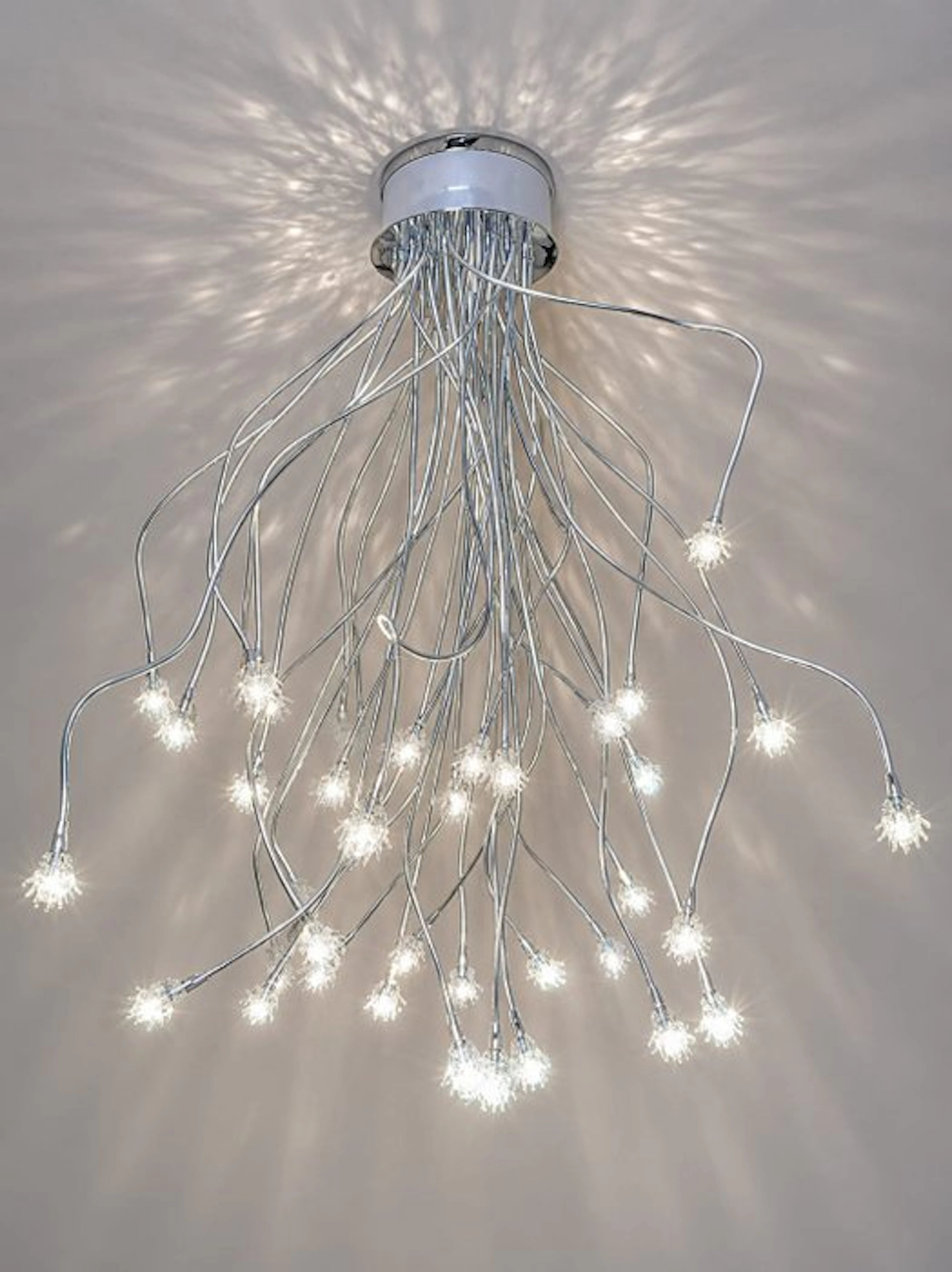 Aureliano Toso - Chandelier - Yoga 40 P-PL - Steel - Aureliano Toso Yoga 40