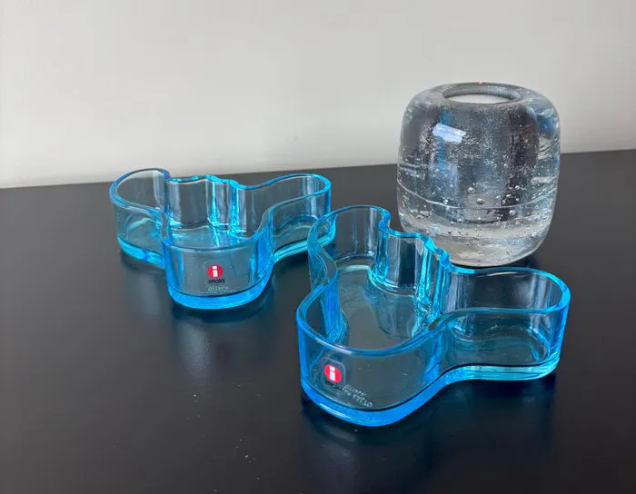 Iittala - Alvar Aalto, Timo Sarpaneva - Platter (3) - Glass