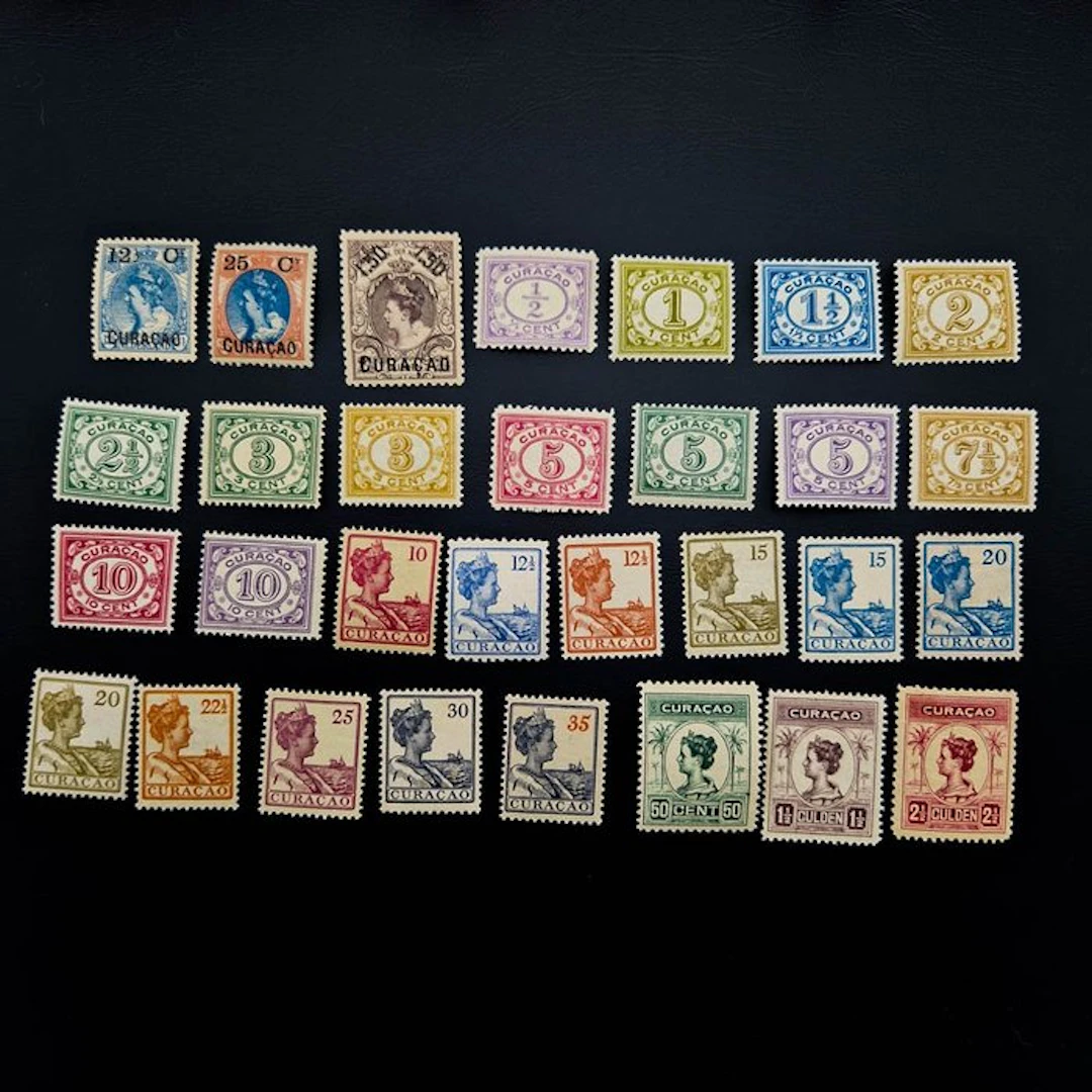 Curaçao 1852/1867 - Collection of Queen Wilhelmina issues...