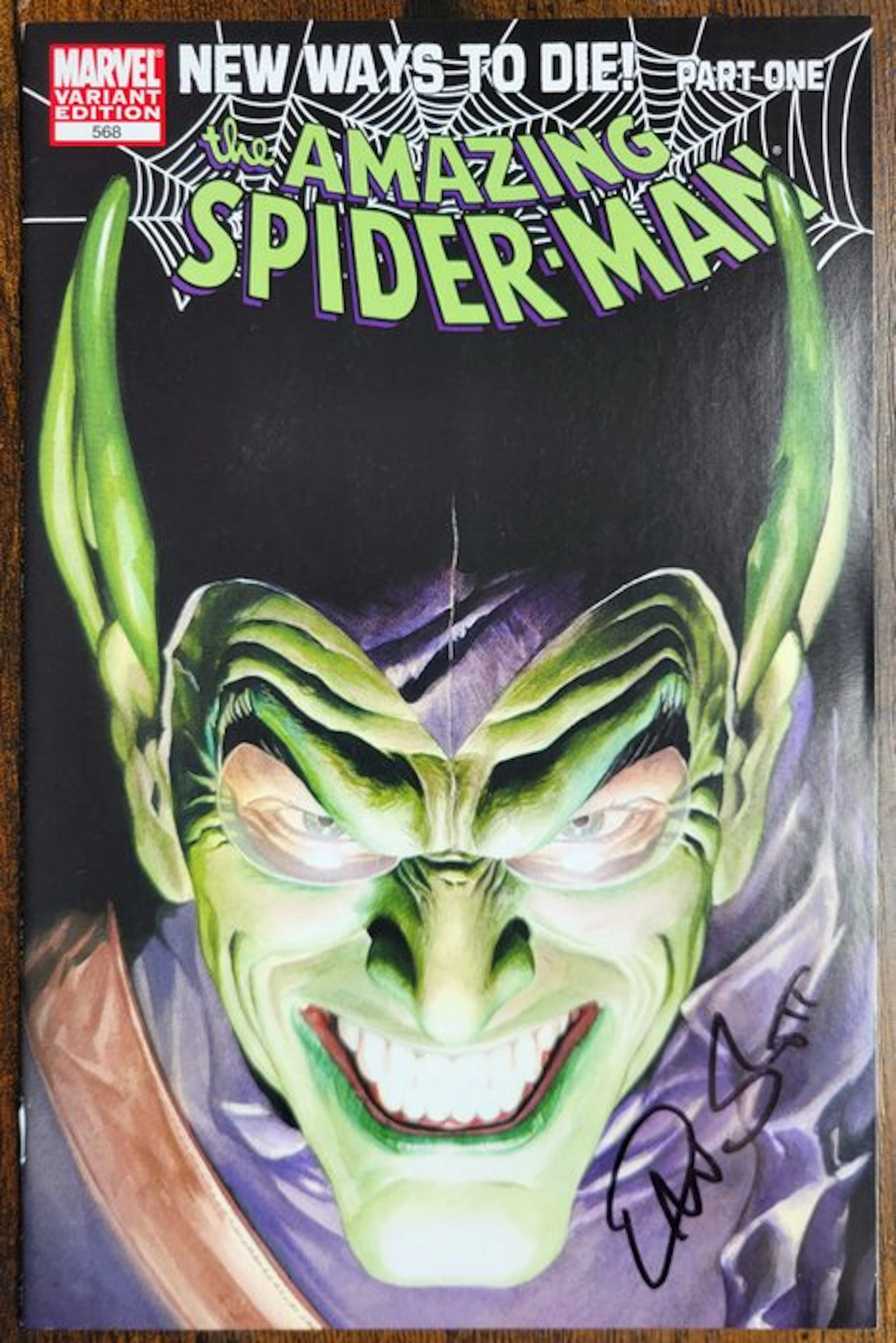 Lots 3 comics signed Spider-Man Vintage 1991-2008...